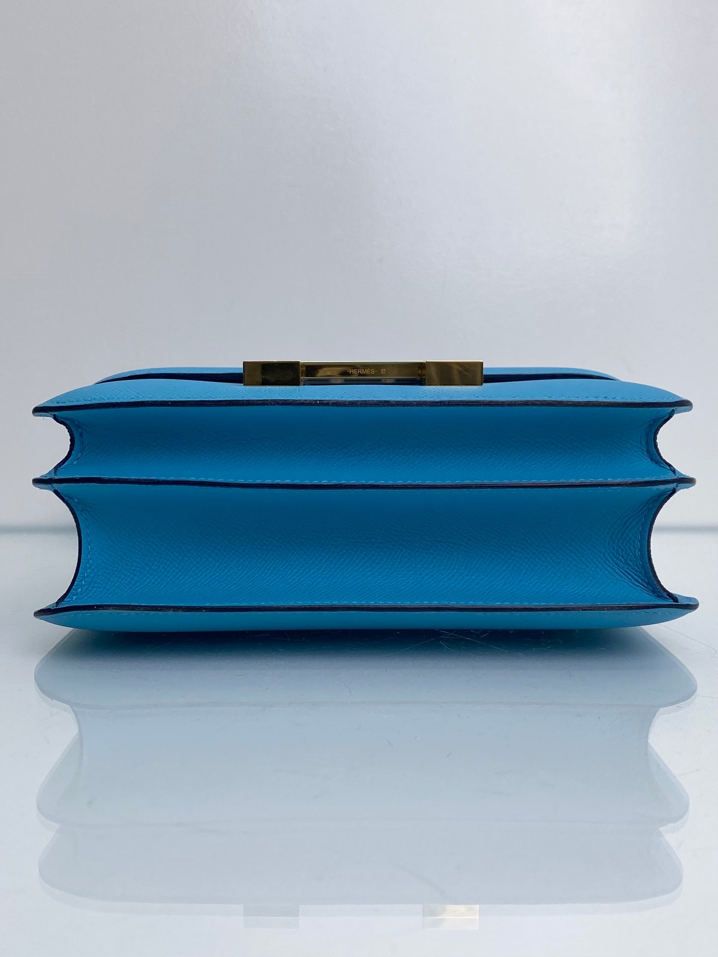 Hermes Constance 24 Bleu Celeste Epsom GHW #C