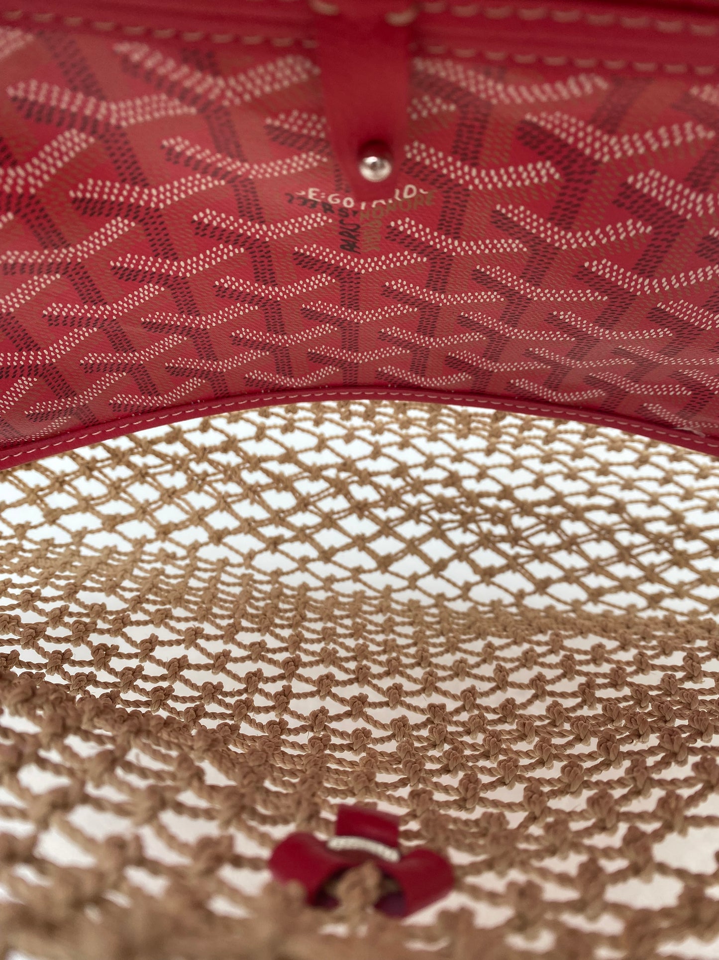 Goyard Fuschia Aligre Bag