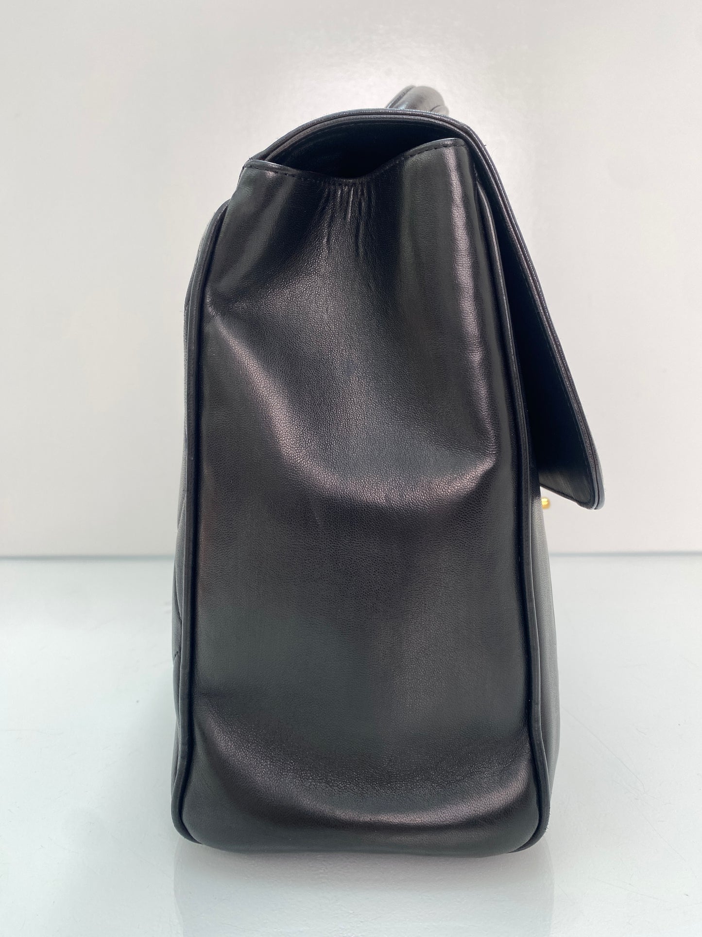 Chanel Kelly Vintage Black Lambskin GHW #07