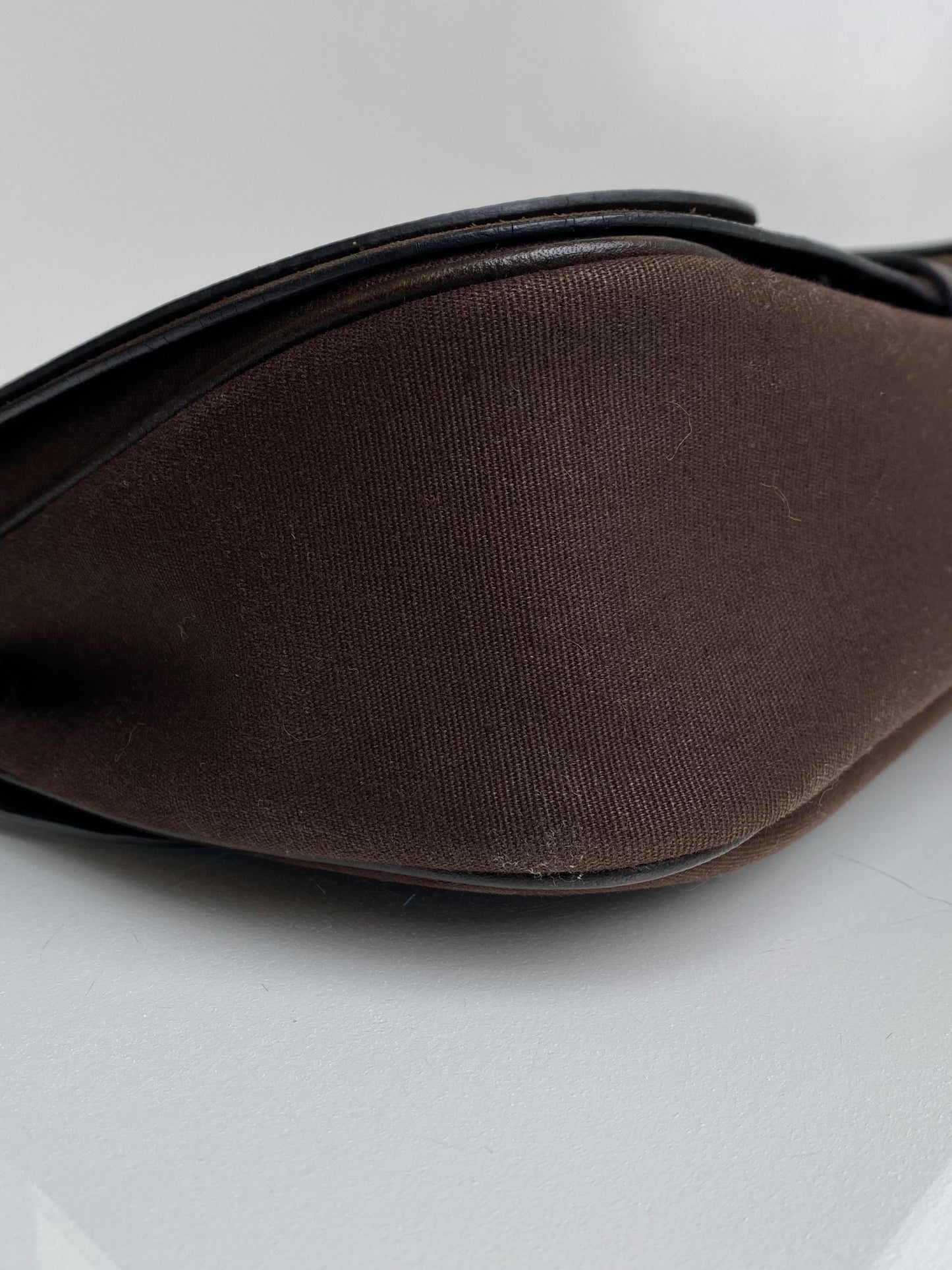 Hermes Sac Colorado MM Brown Vache Liegee Leather Bag PHW