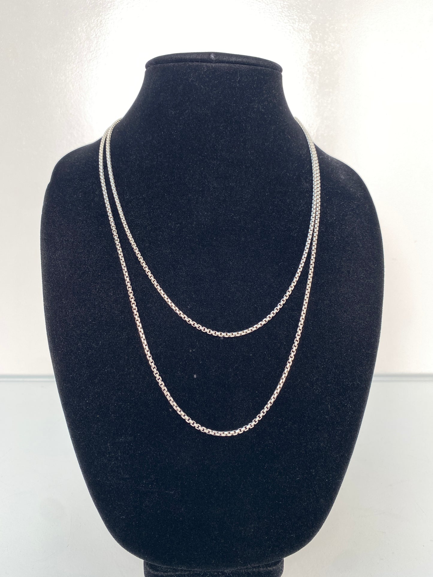 David Yurman Long Silver Chain
