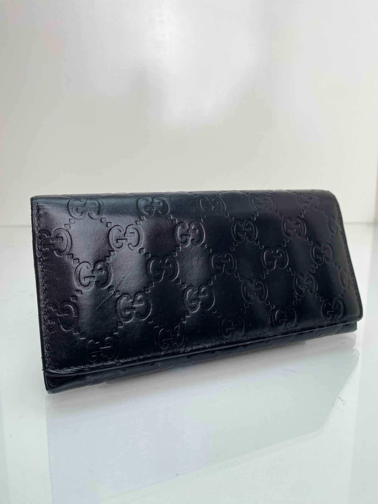 Gucci Guccisima Black GG Wallet