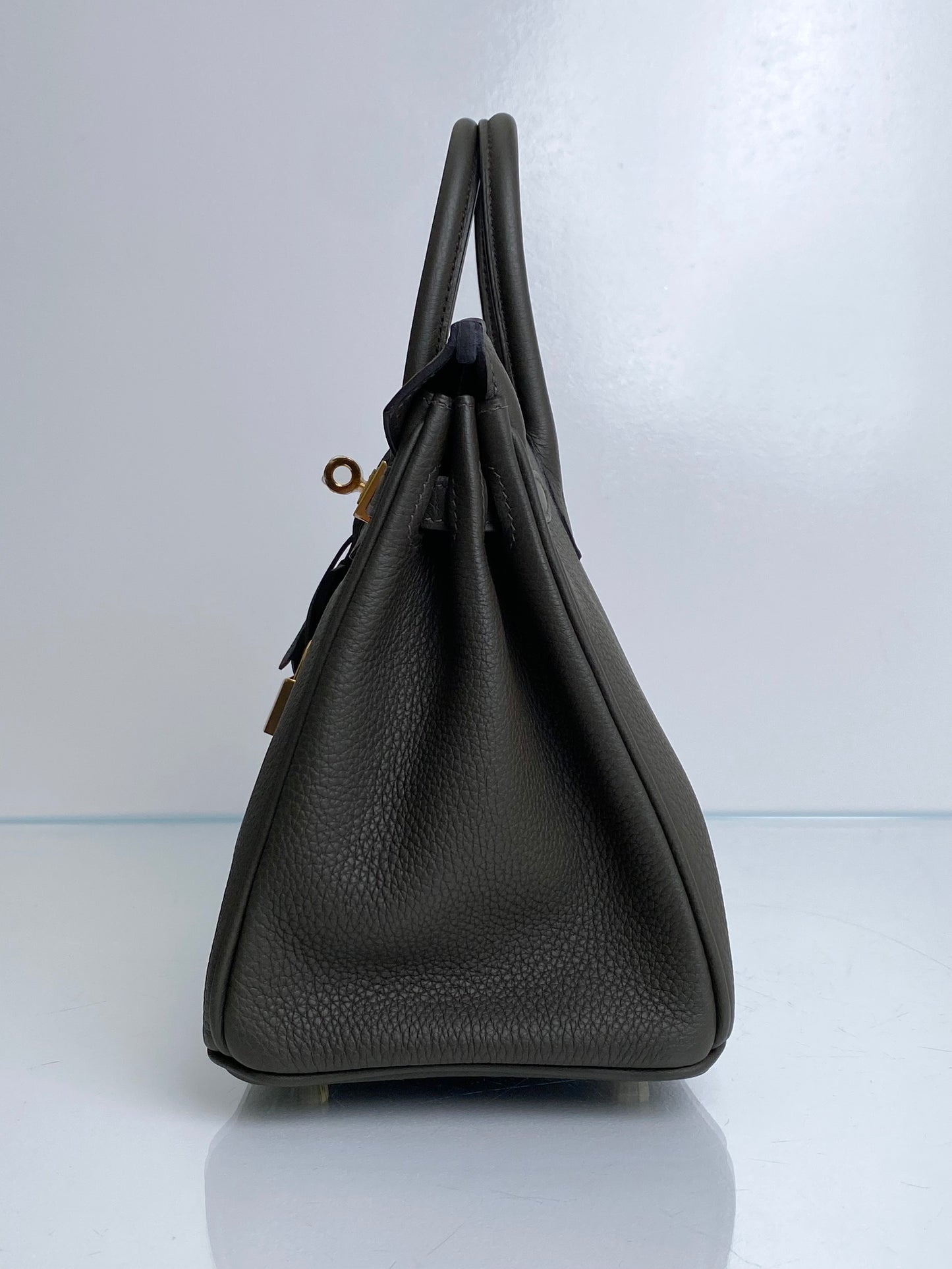 Hermes Birkin 25 Eucalyptus Togo GHW #K