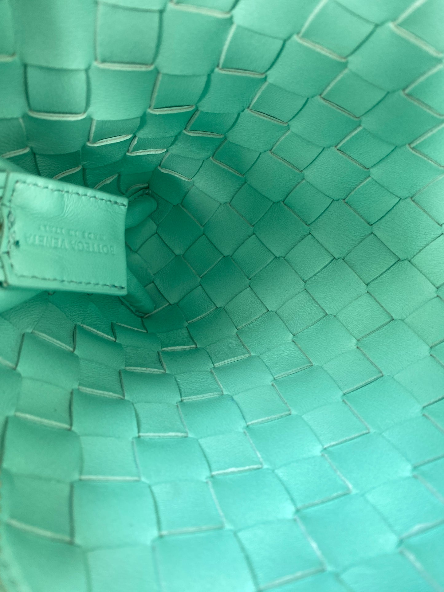Bottega Veneta Blue Candy Loop Bag