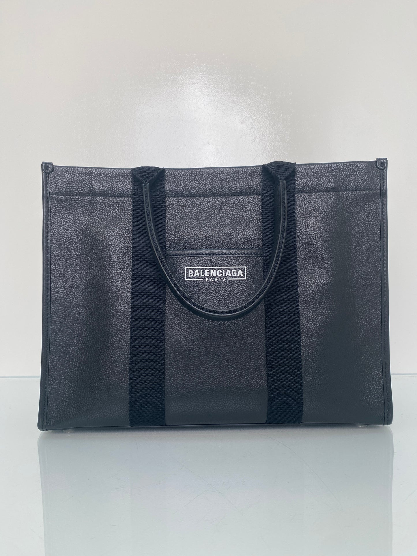 Balenciaga Black Hardware Tote Medium