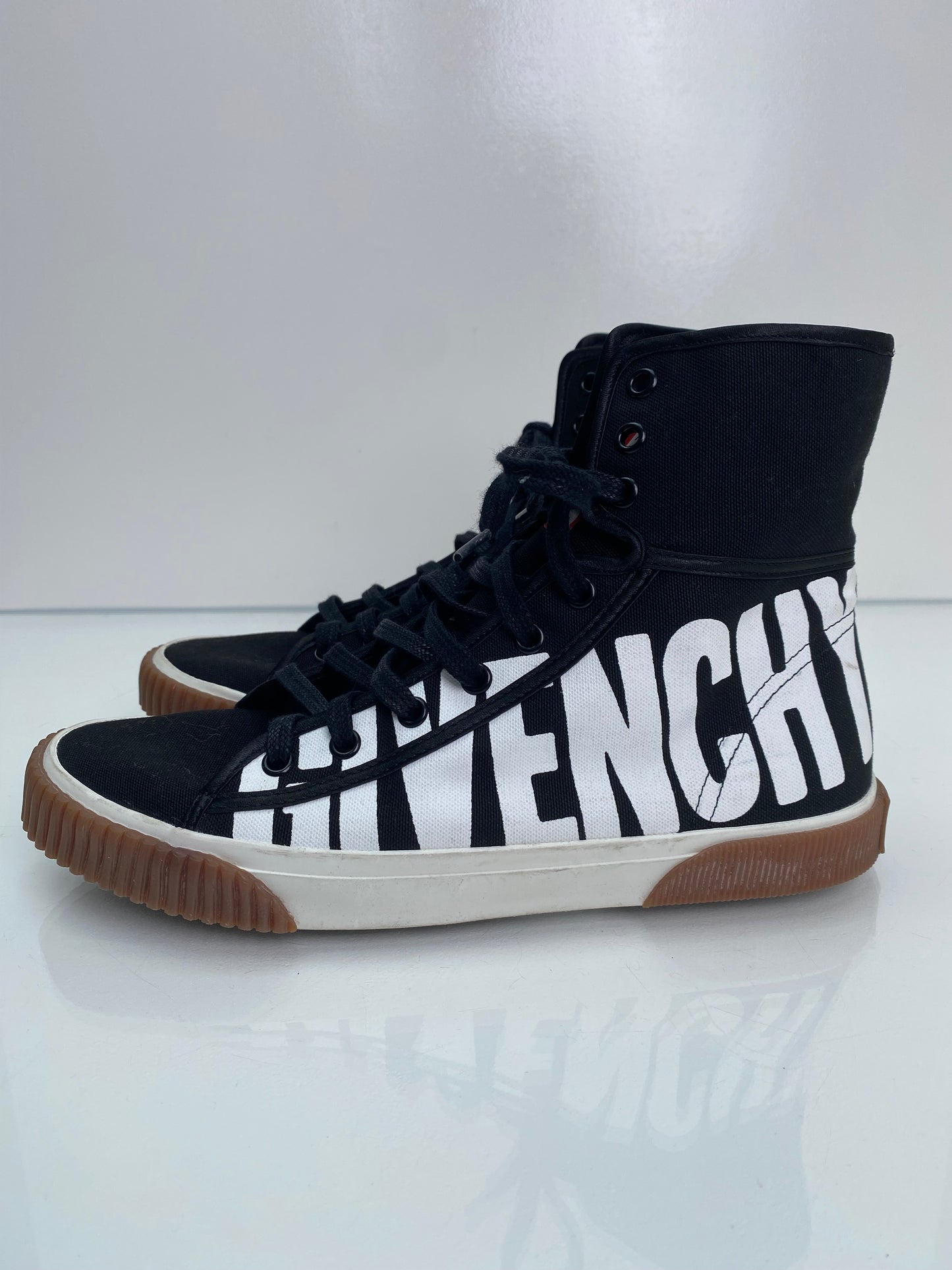 Givenchy Black High Top Sneakers, 39