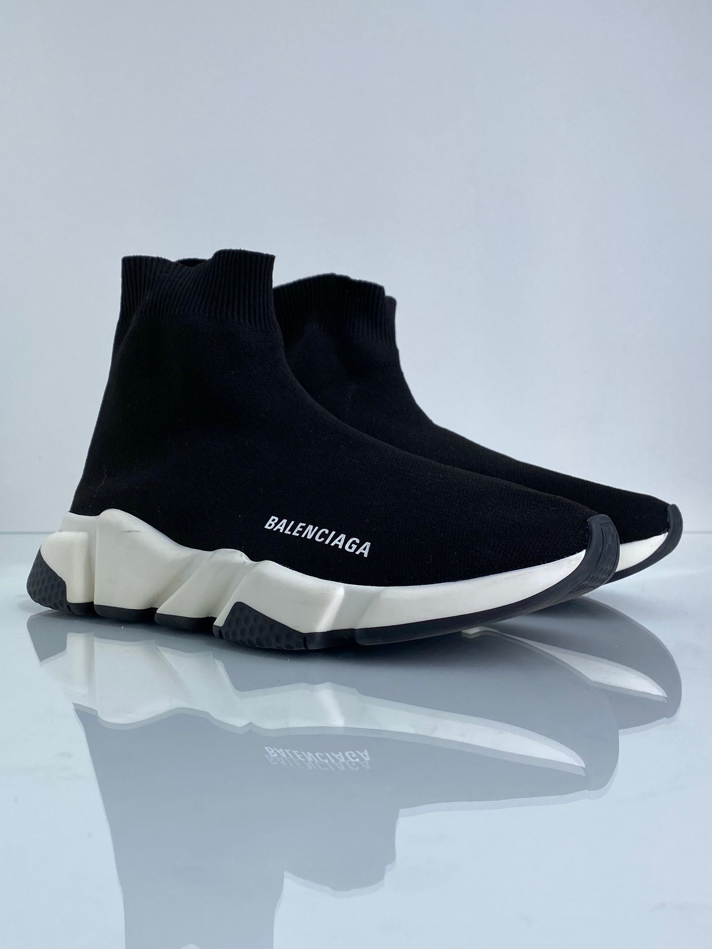 Balenciaga Black Sock Sneakers, 38