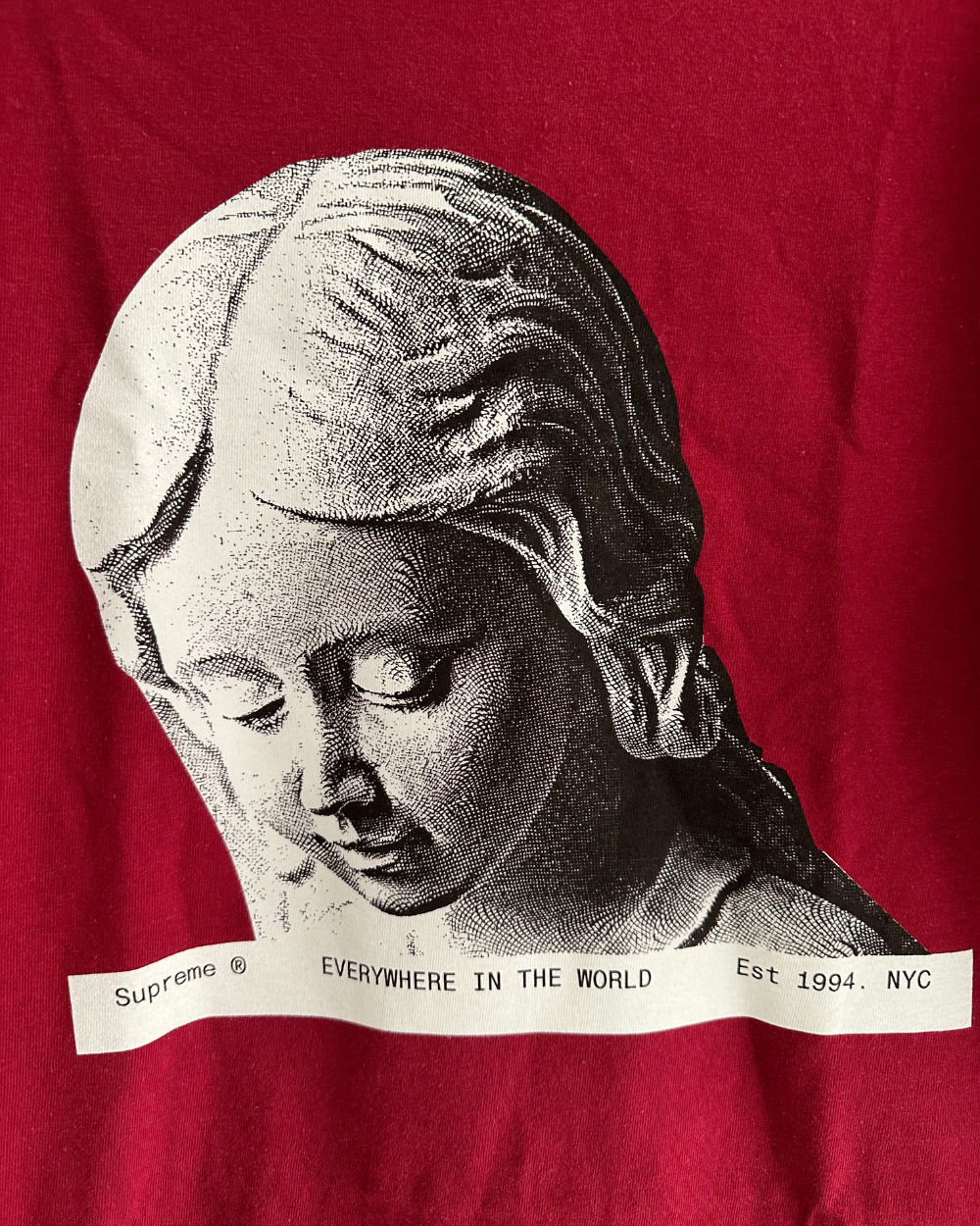 Supreme Red Graphic T-Shirt