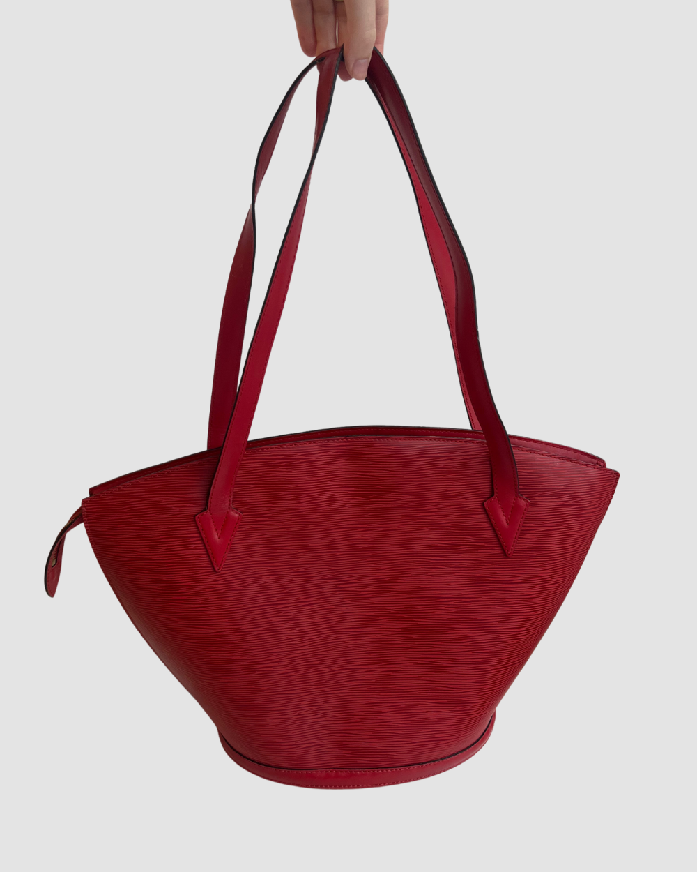 Louis Vuitton Red Epi St. Jacques Tote