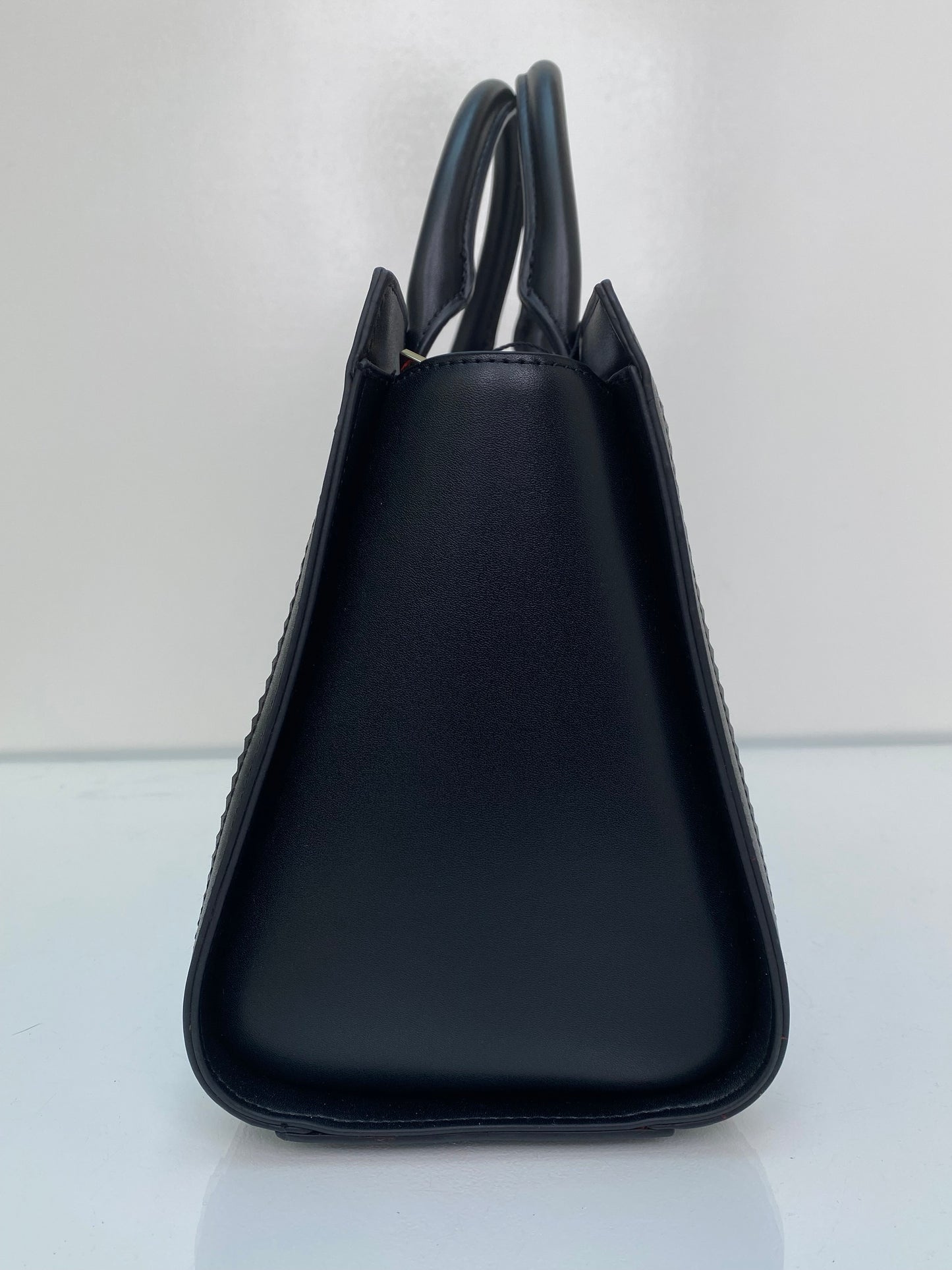 Love Moschino Black Leather Tote Bag
