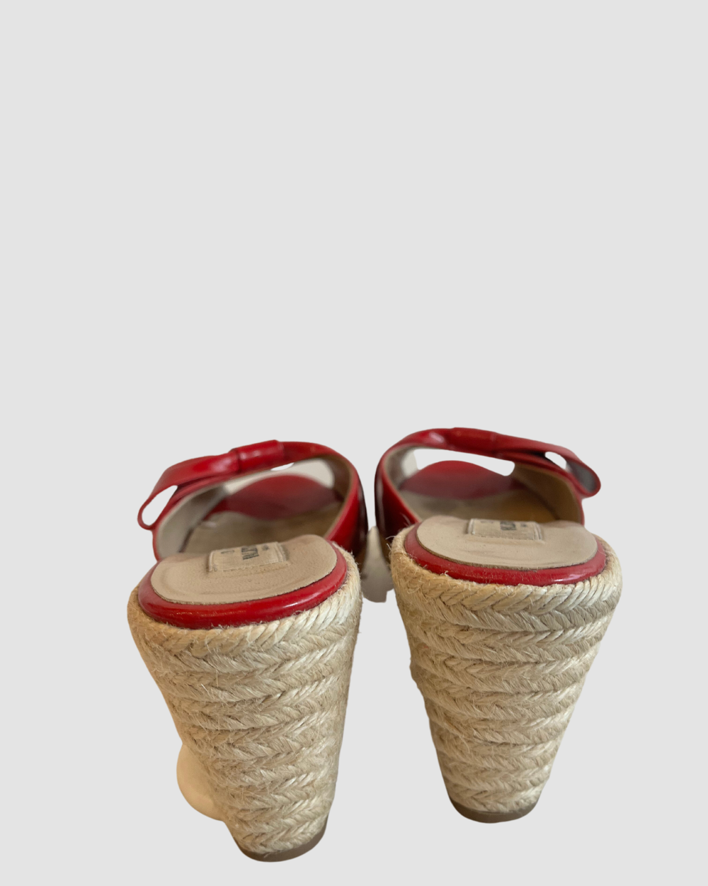 Valentino Red Bow Wedges