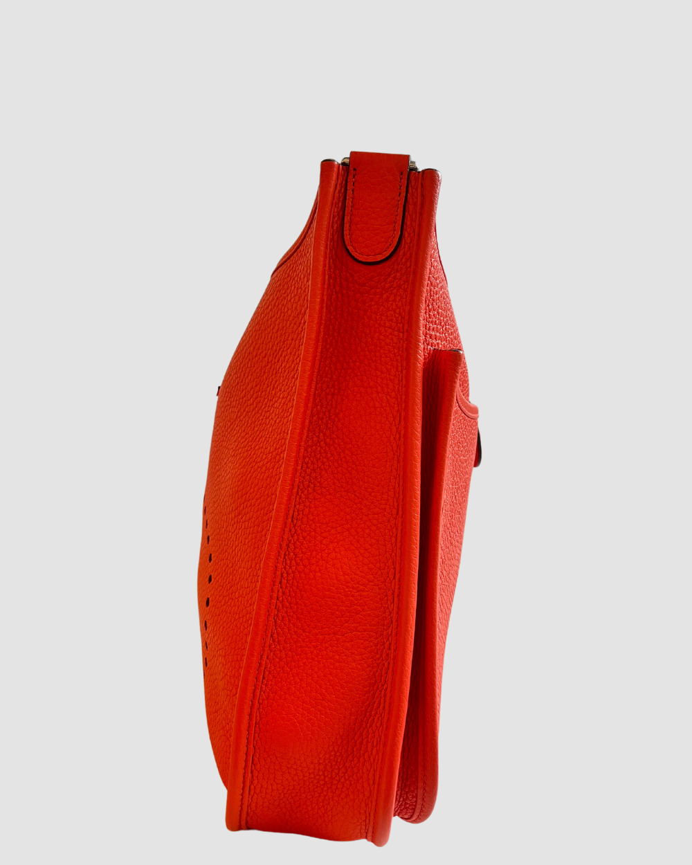 Hermes Evelyne Orange PM Clemence PHW