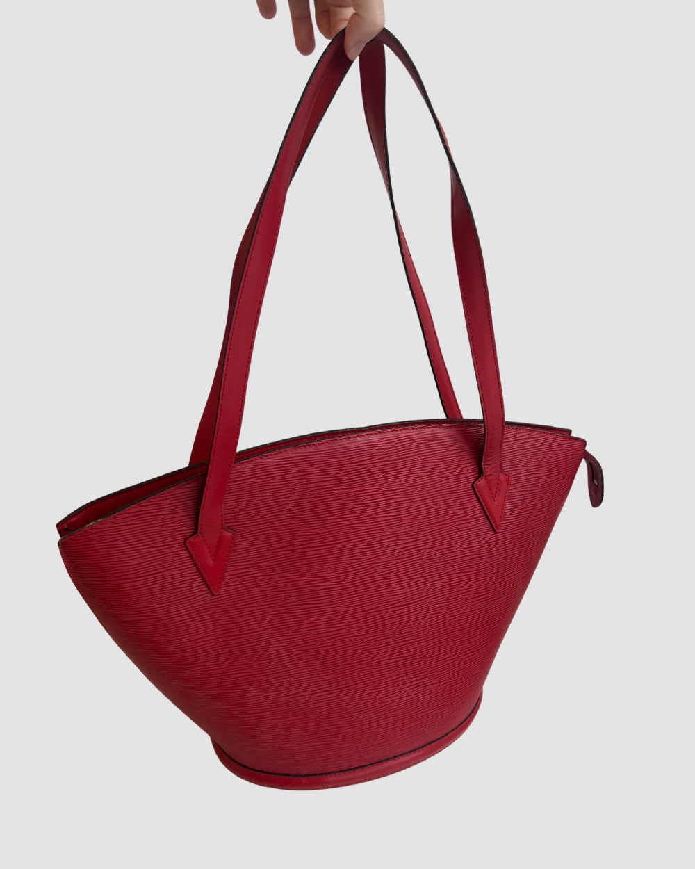 Louis Vuitton Red Epi St. Jacques Tote