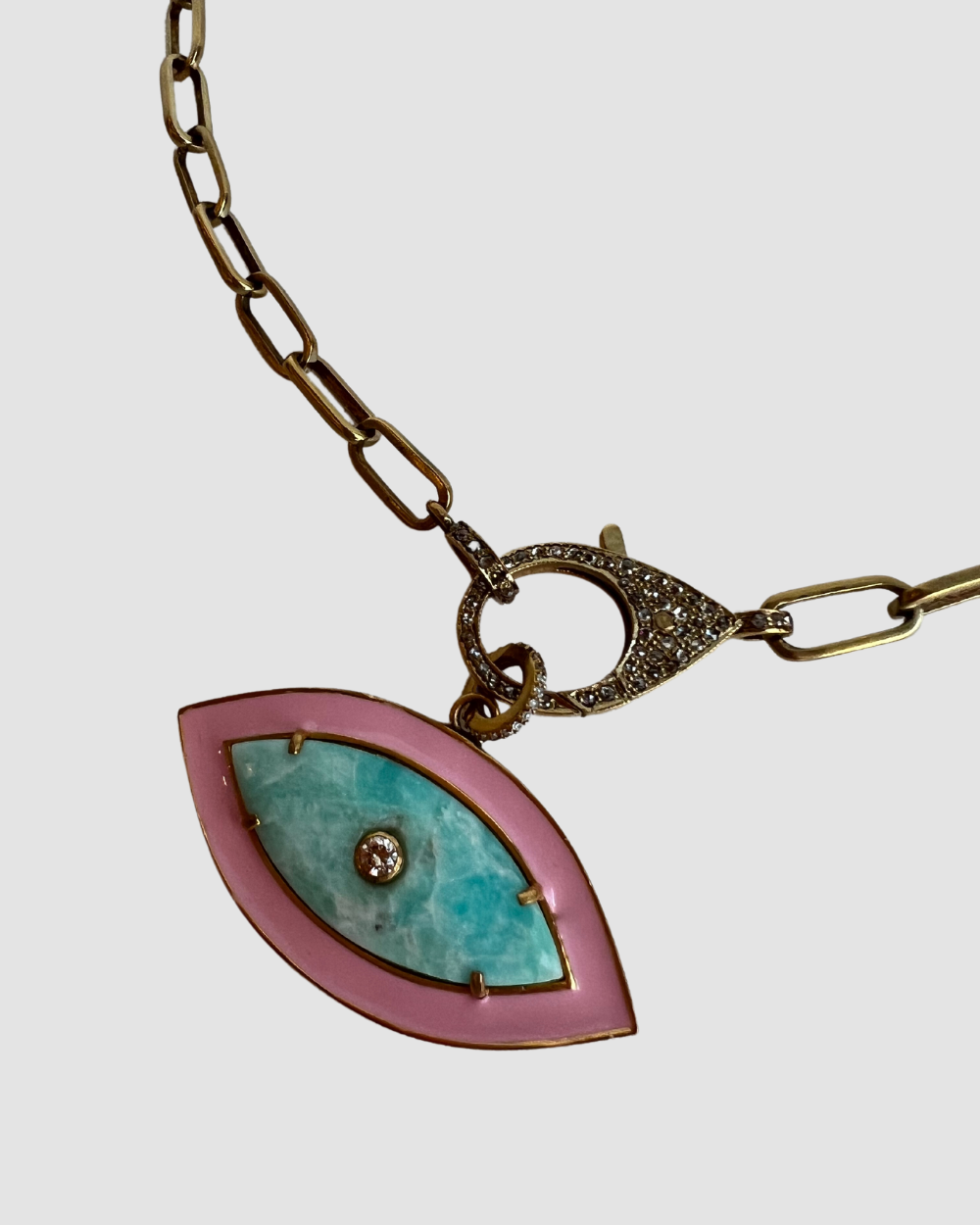 The Fine Woods Jewelry Evil Eye Necklace