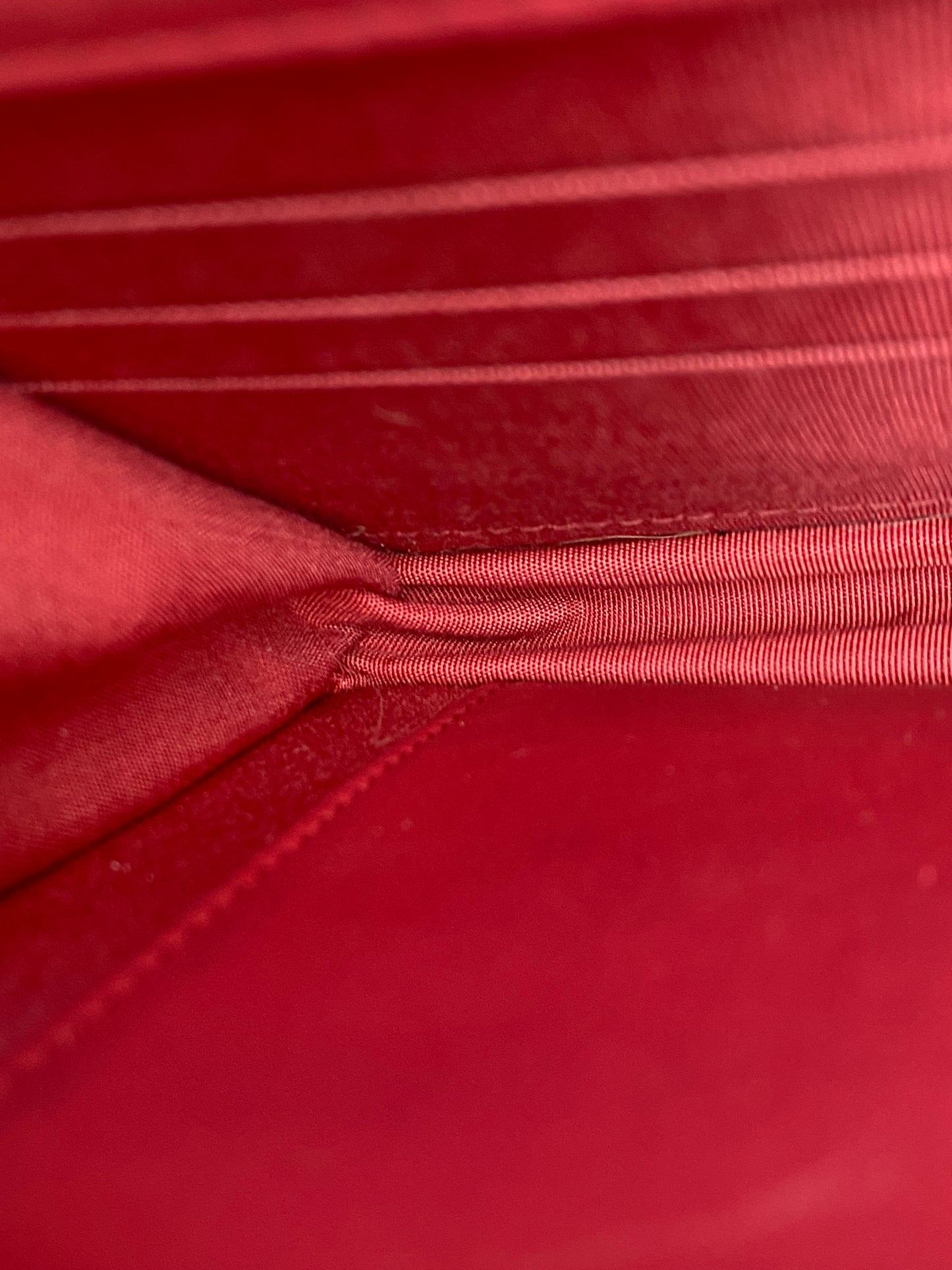 Chanel Pink Metal Click Calfskin Wallet On Chain Bag GHW