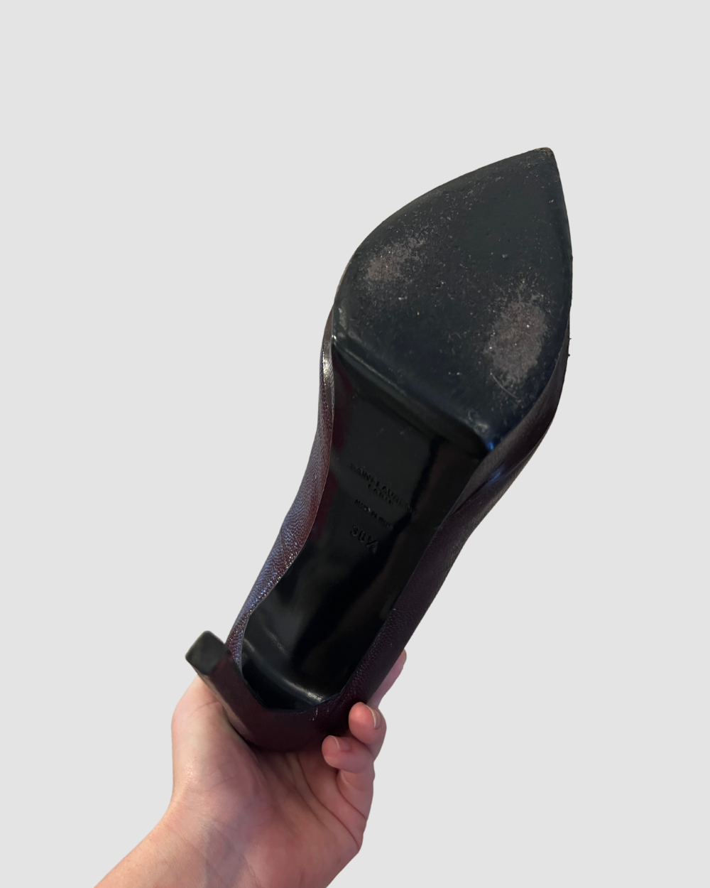Saint Laurent Burgundy Pumps, 38.5