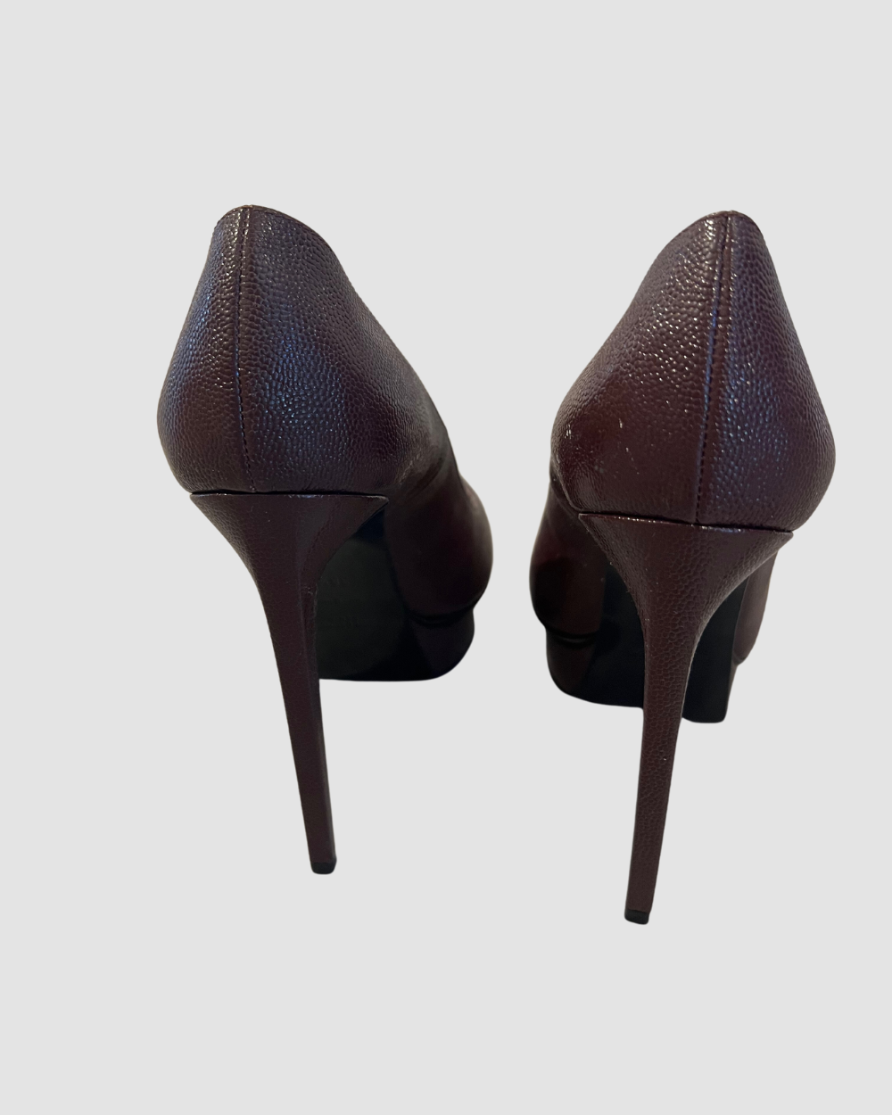Saint Laurent Burgundy Pumps, 38.5