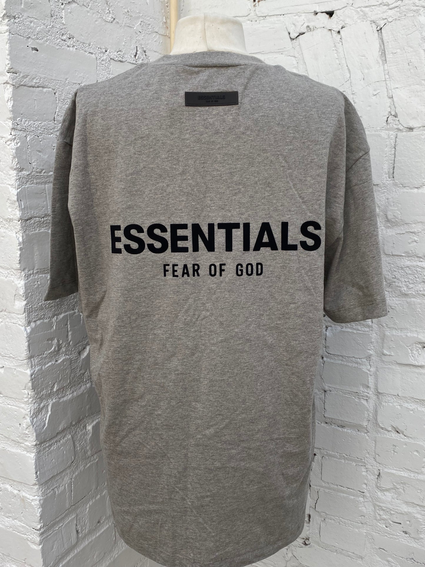 Essentials Fear of God Grey T-Shirt, S