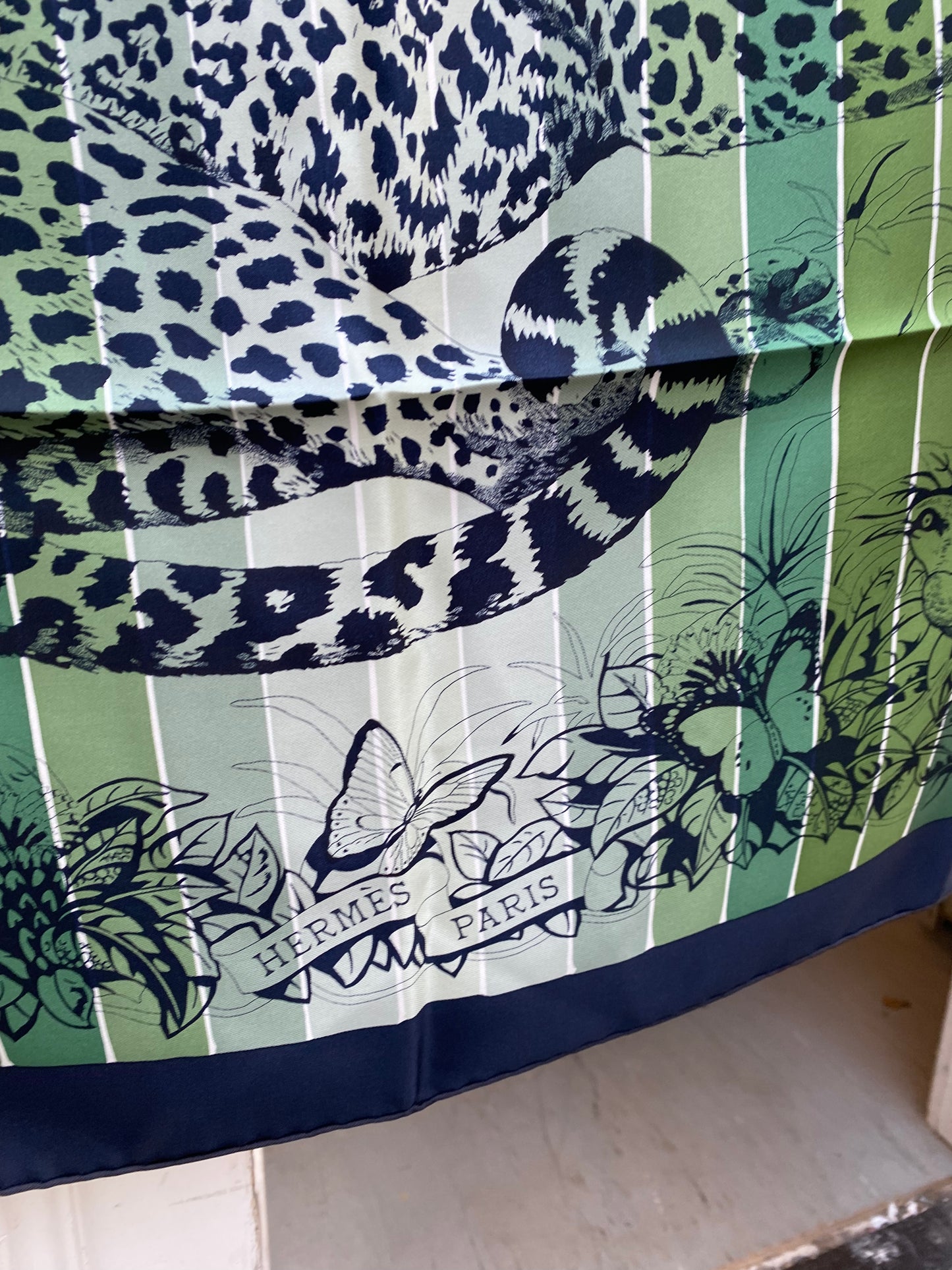 Hermes Jungle Love Scarf