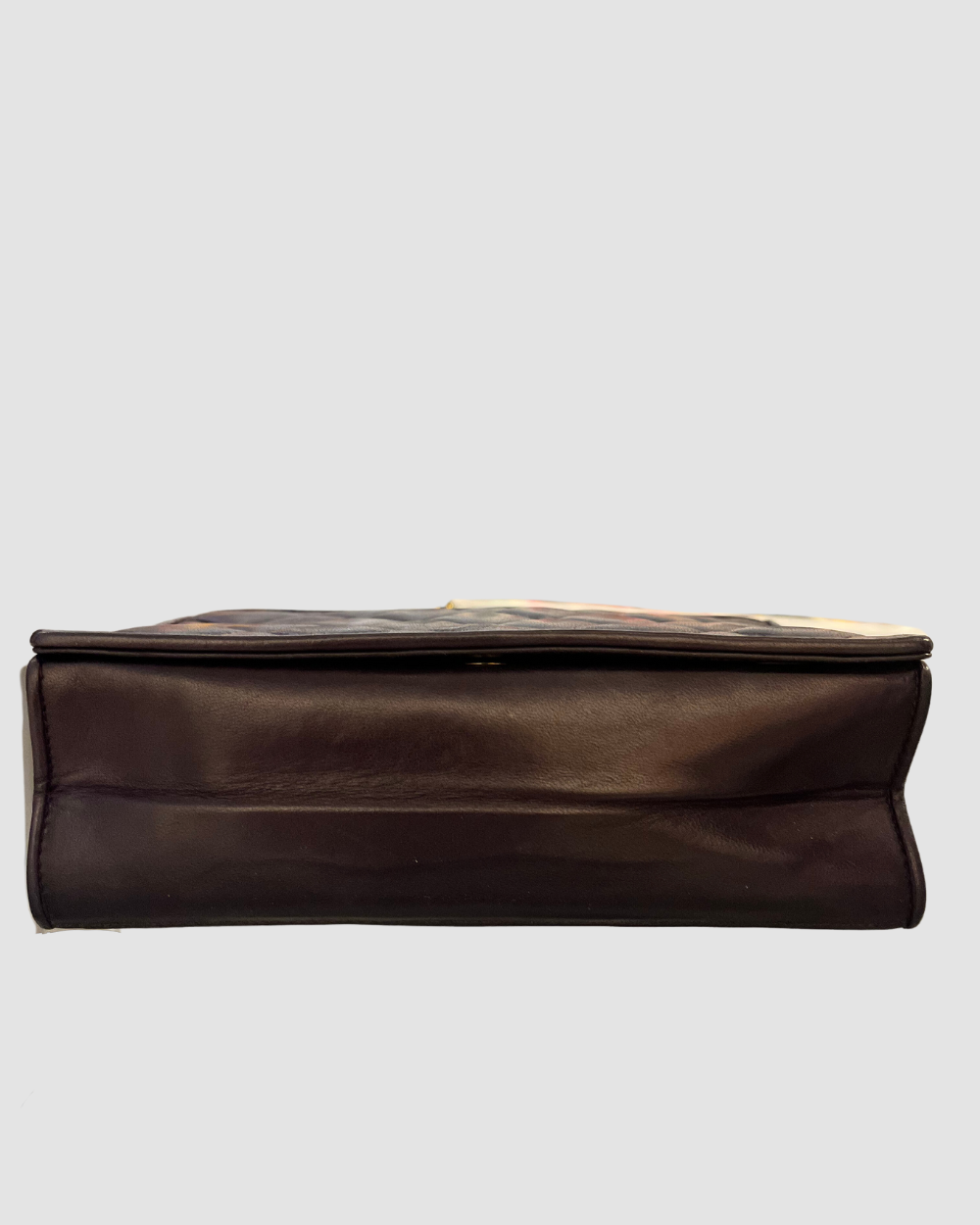 Chanel Purple Lambskin Quilted Mini Bag GHW