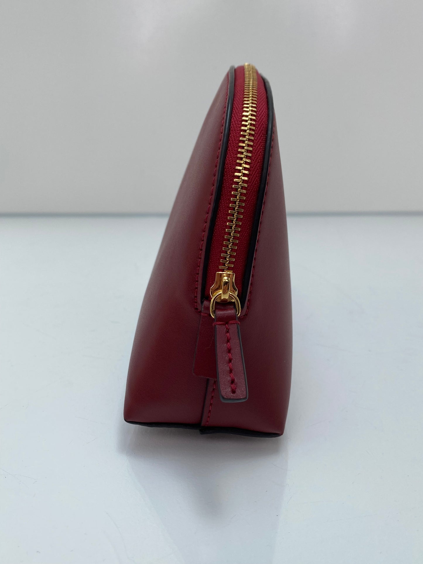 Cartier Burgundy Panther Cosmetic Pouch