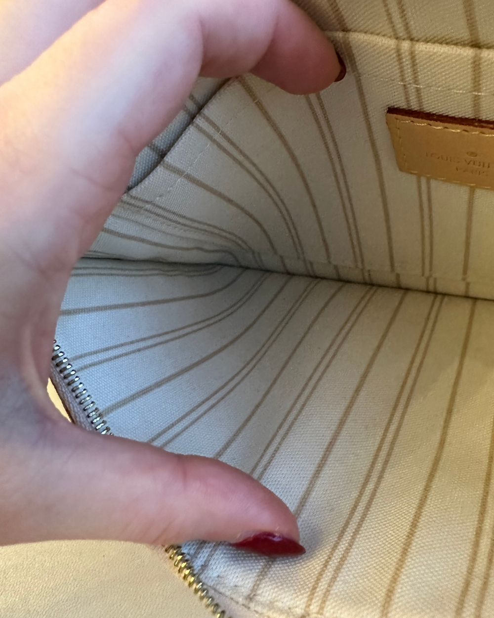 Louis Vuitton Damier Azur Wristlet