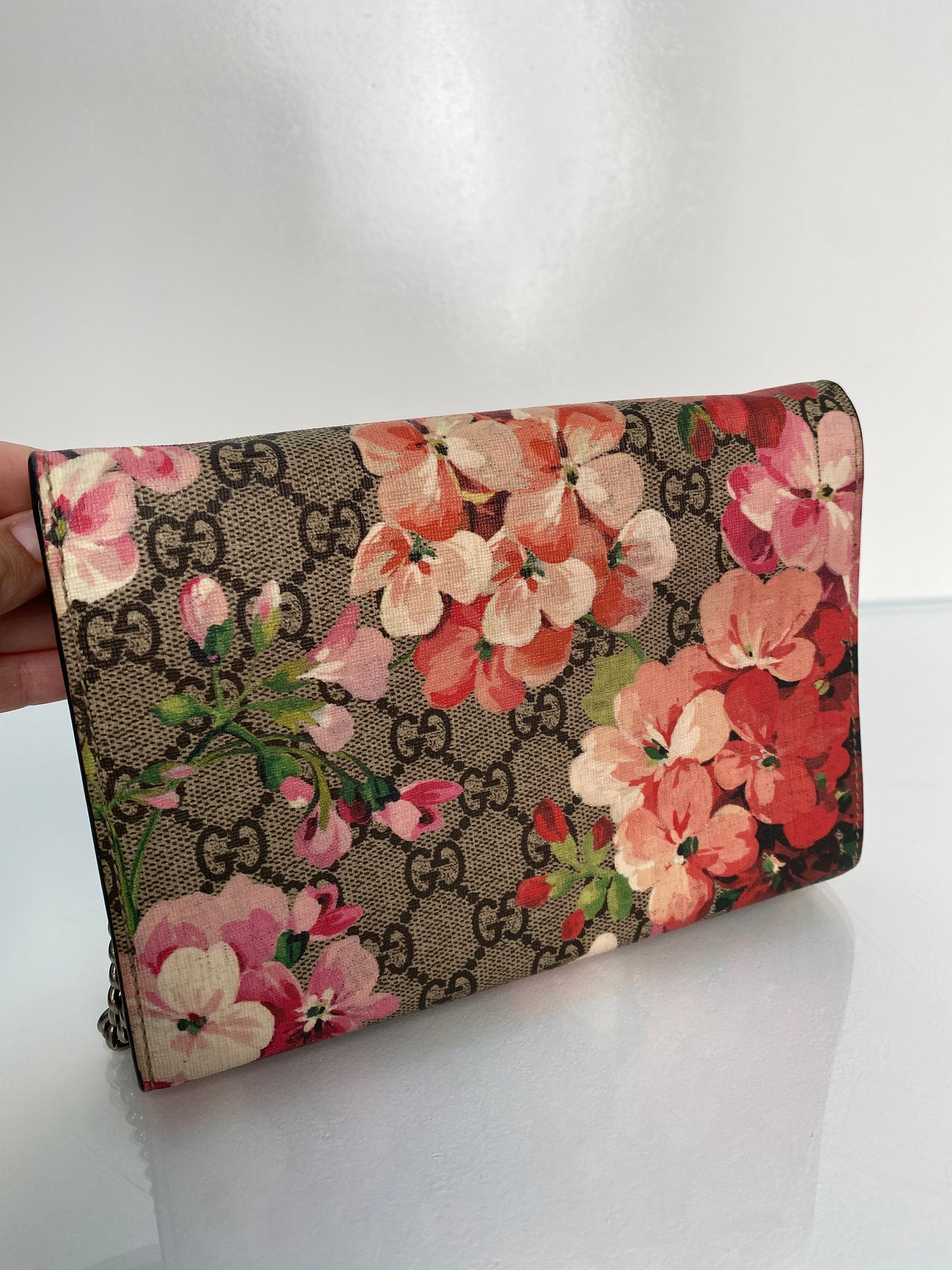 Gucci Floral Dionysus Wallet On The Chain Bag SHW