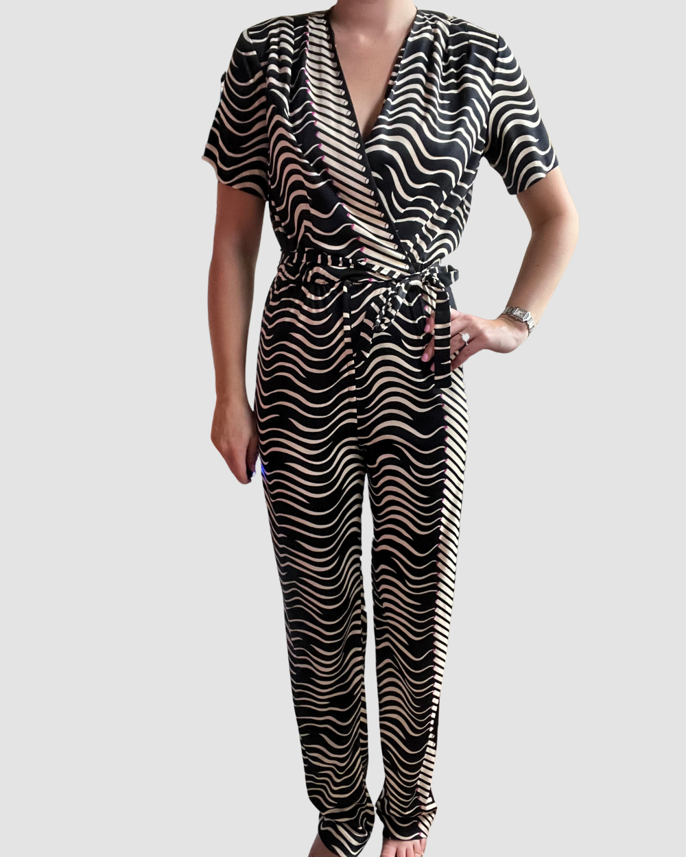 JC Penney Fashions Animal Print Jumpsuit