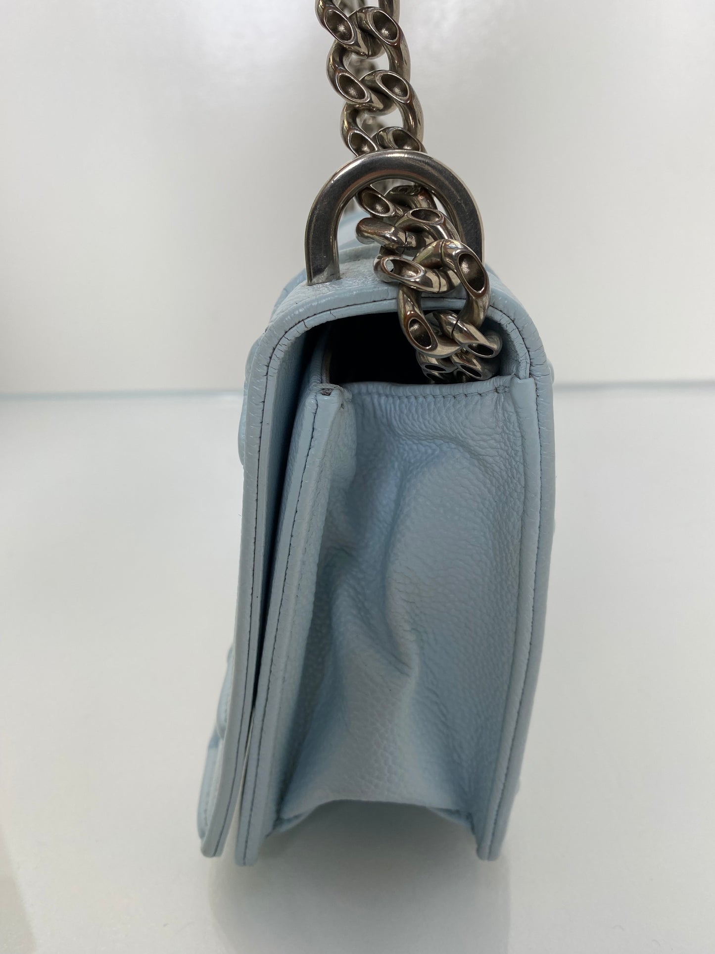 Christian Dior Light Blue Diorama Bag SHW