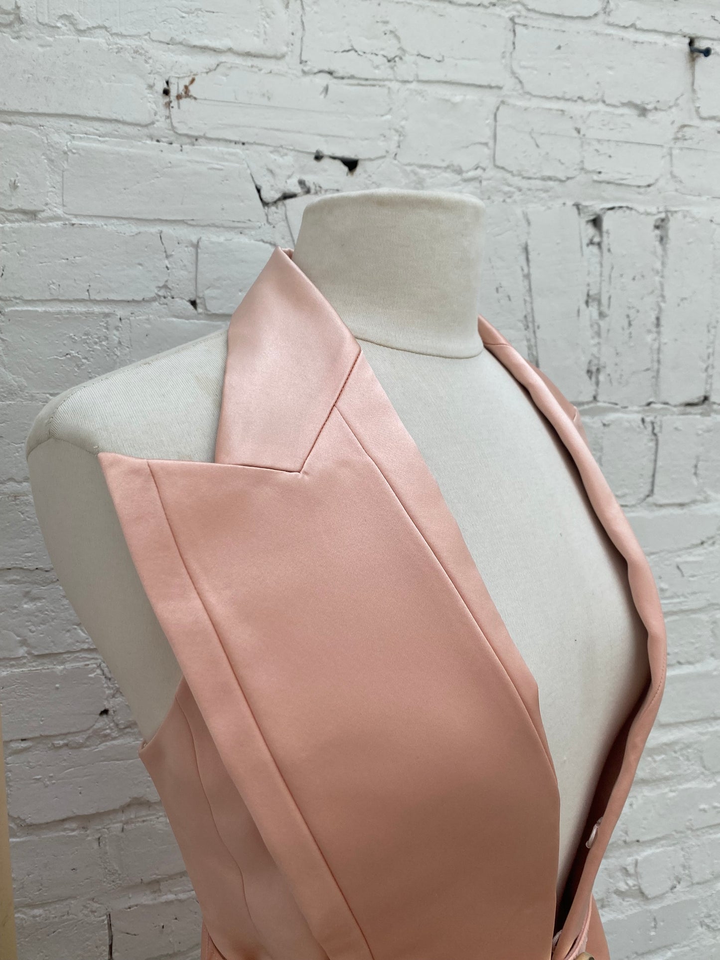 Fendi Pink Silk Vest Top, 2