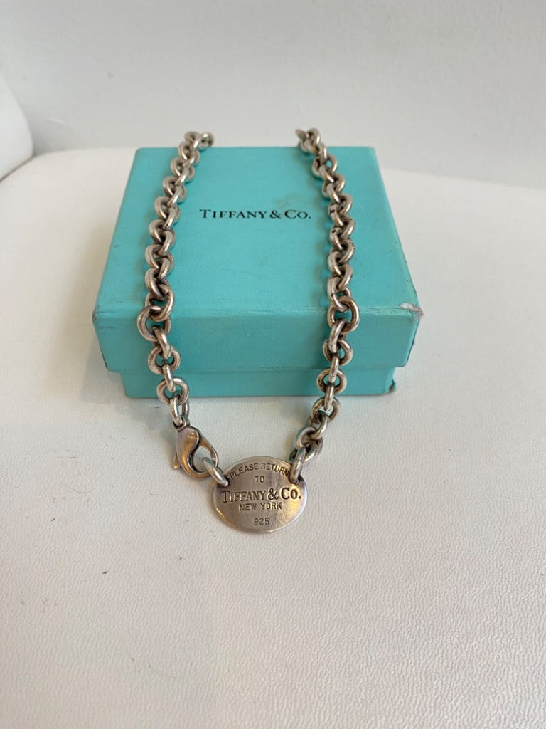 Tiffany & Co. Return to Tiffany SS Necklace