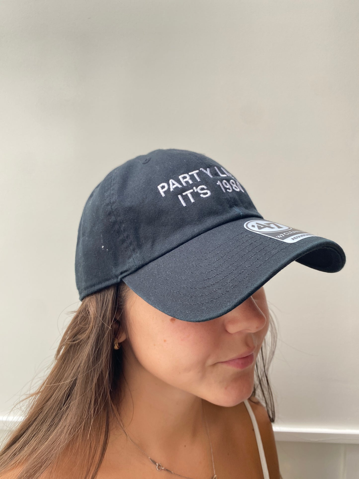 Party Like It’s 1980 Black Baseball Hat