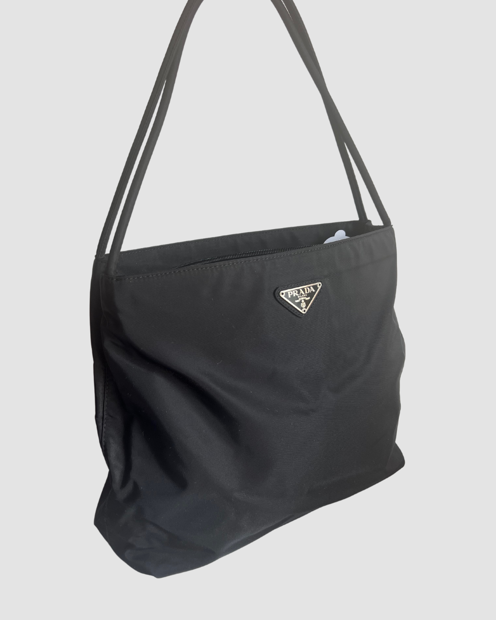 Prada Black Nylon Shoulder Bag