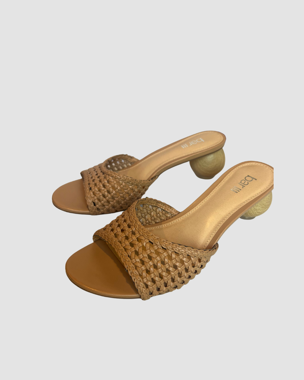 Bar III Crochet Wood Heel Sandal, 8
