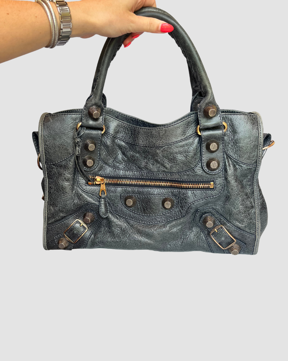 Balenciaga Blue City Bag