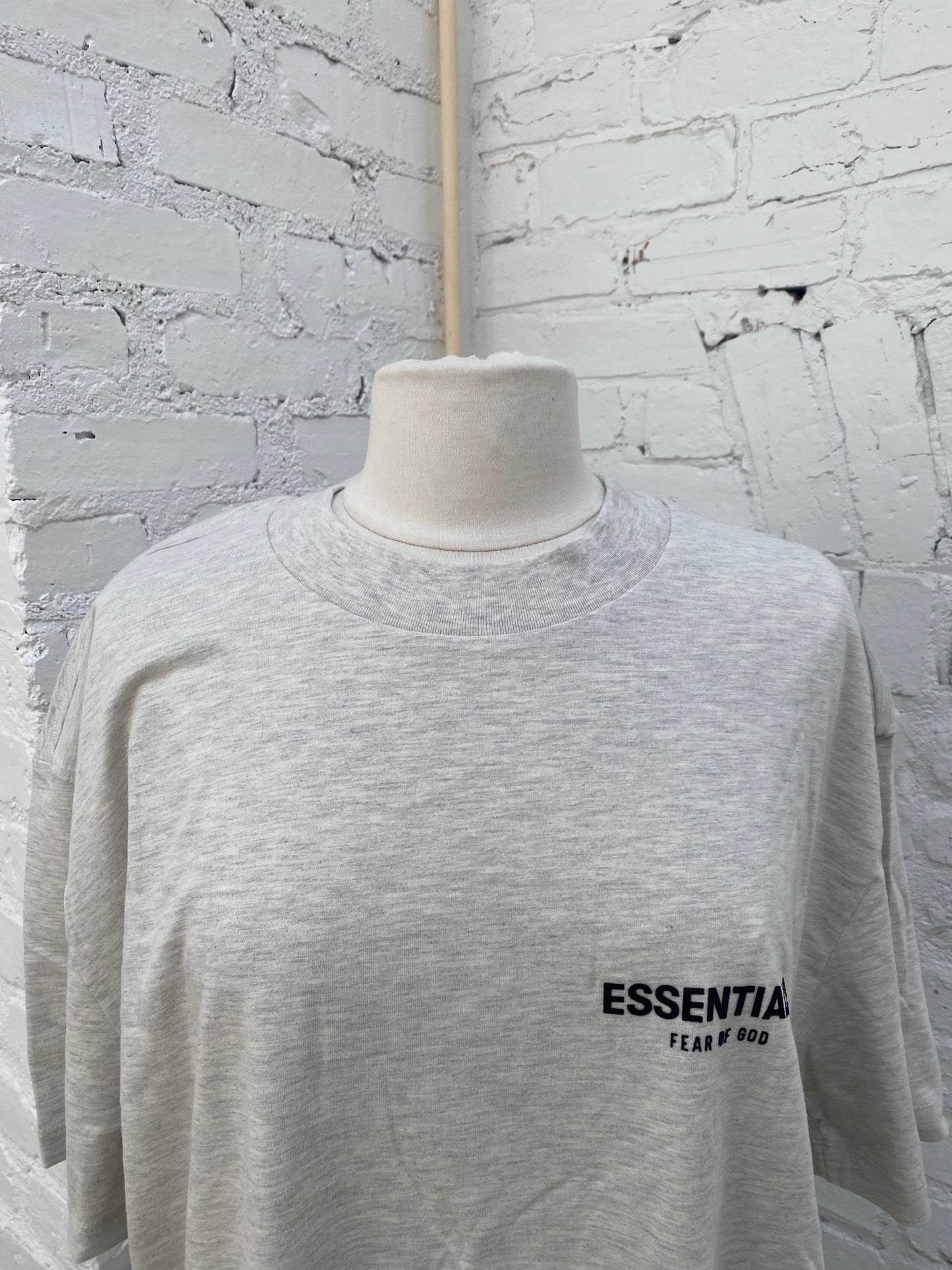Essentials Light Oatmeal T-Shirt, L