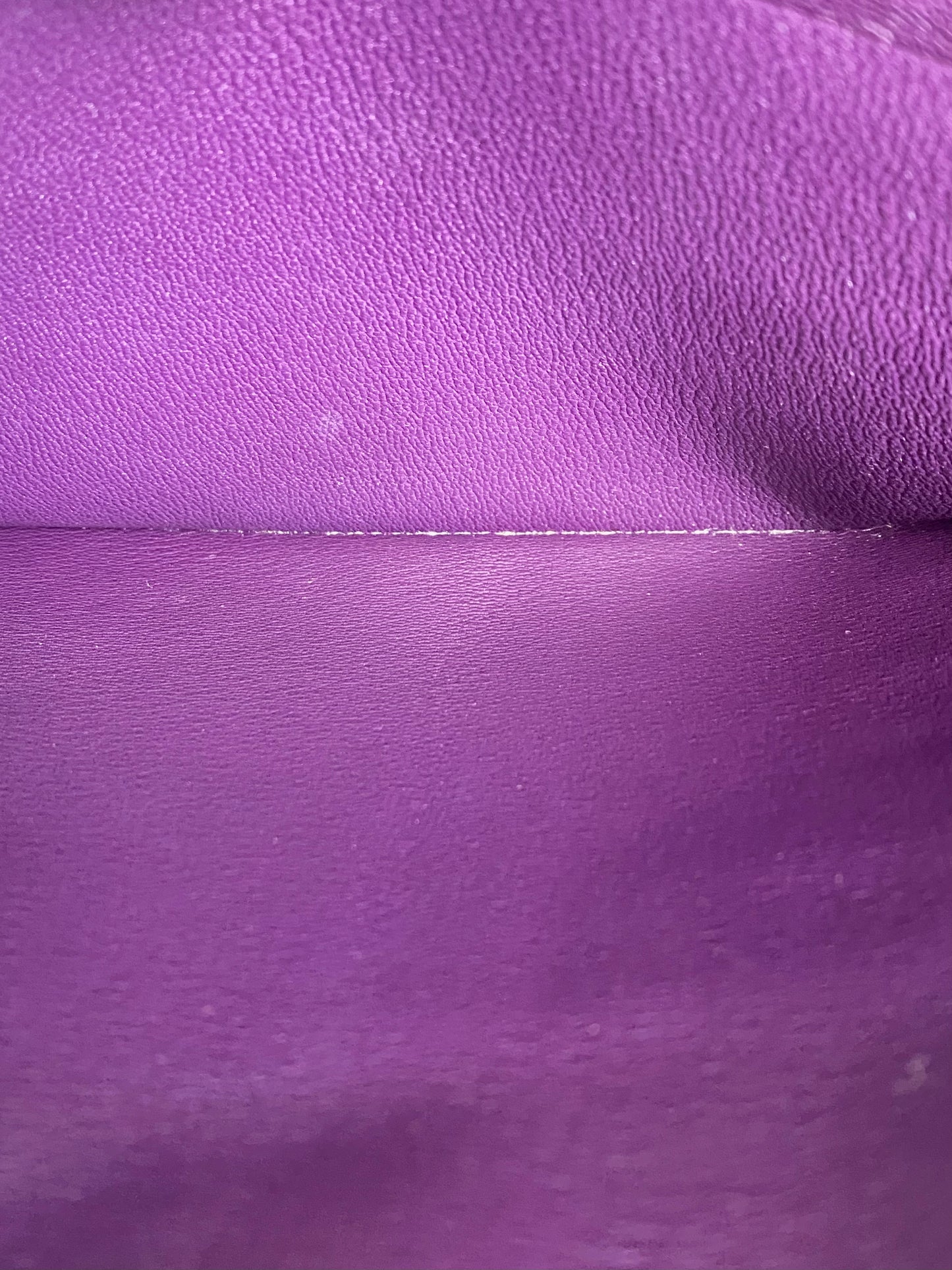 Hermes Birkin 35 Amethyst Shiny Porosus GHW #O