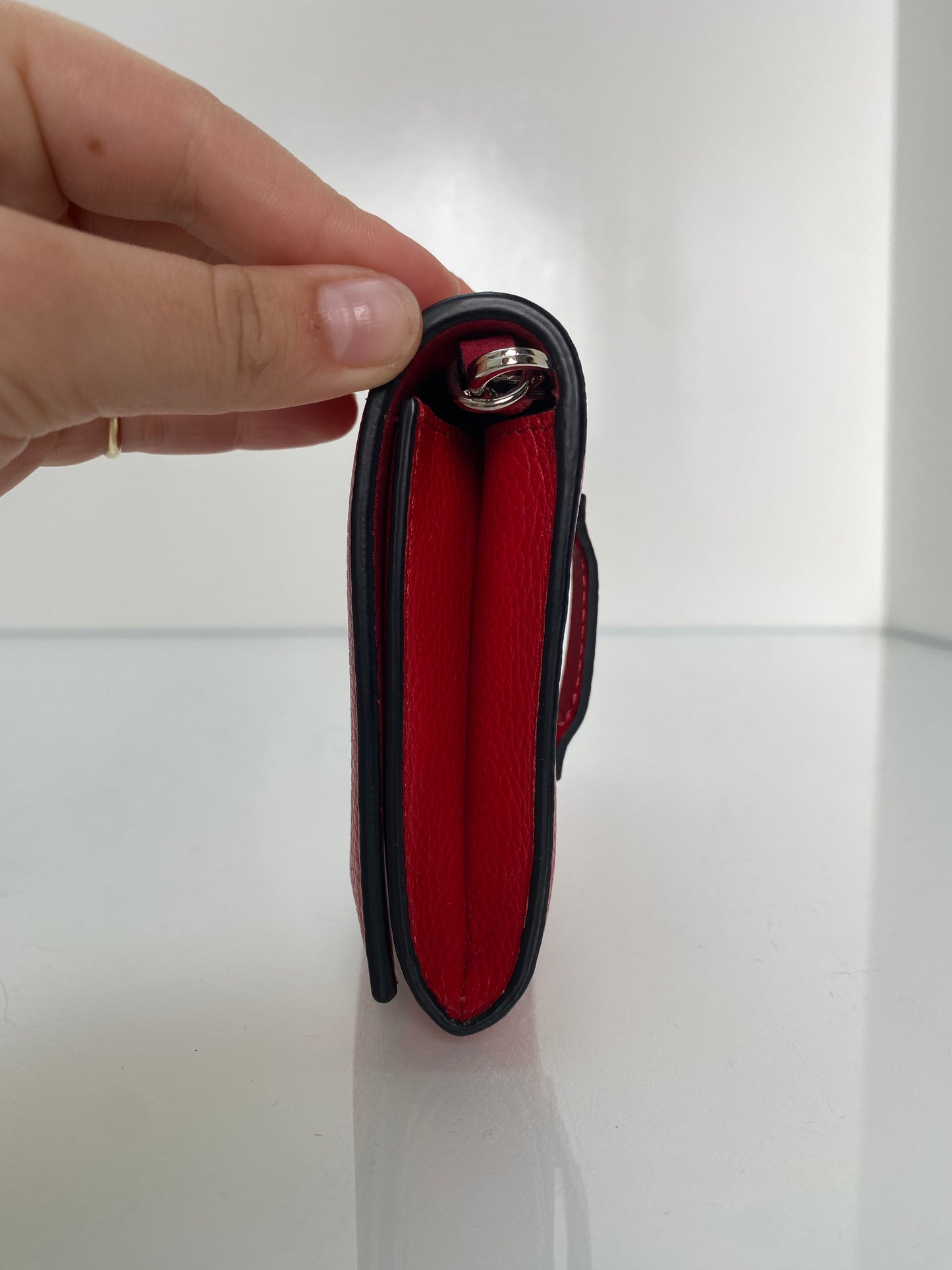 Christian Louboutin Red Chain Convertible Belt Bag