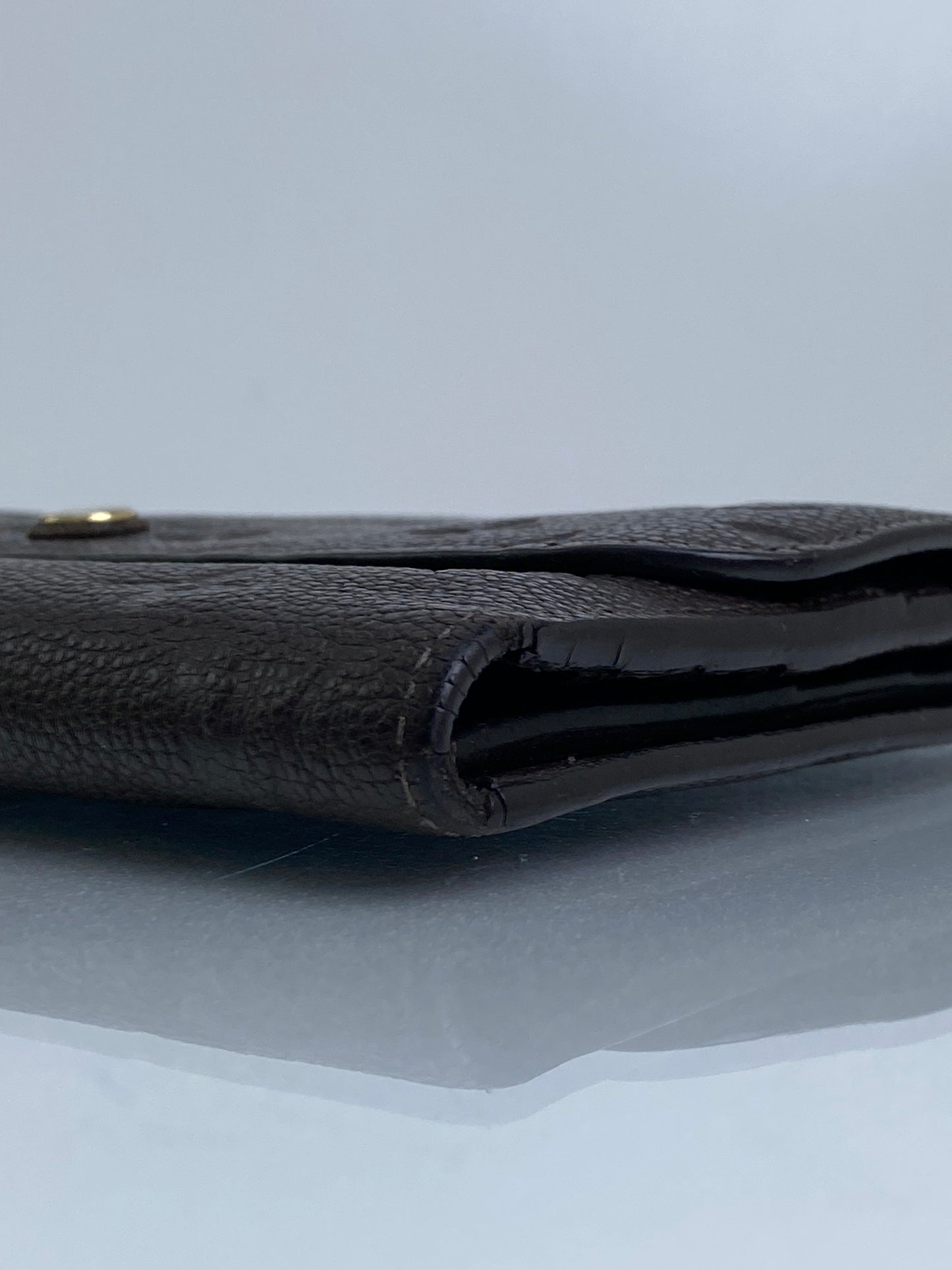 Louis Vuitton Brown Empreinte Virtuose Wallet GHW