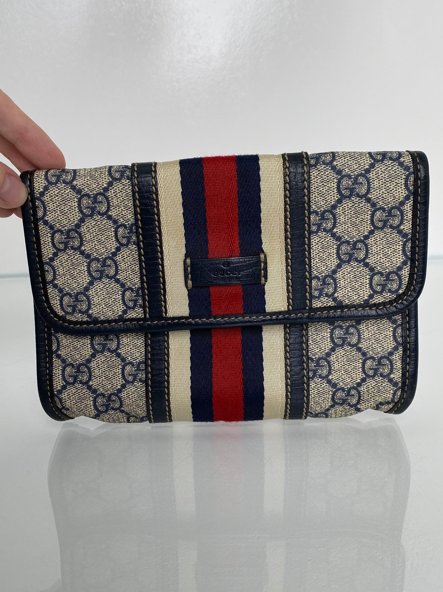 Gucci Monogram Web Stripe Belt Bag