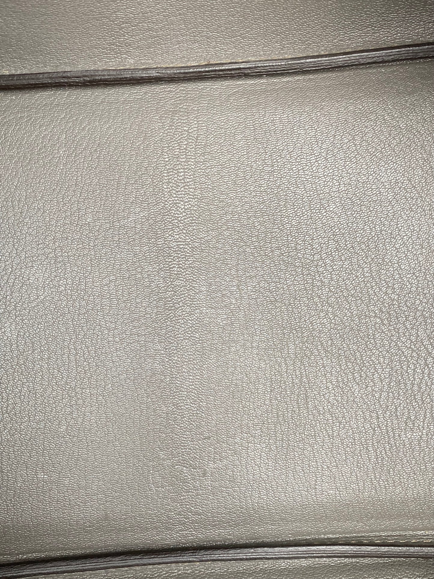 Hermes Birkin 35 Gris Etain Togo GHW #A
