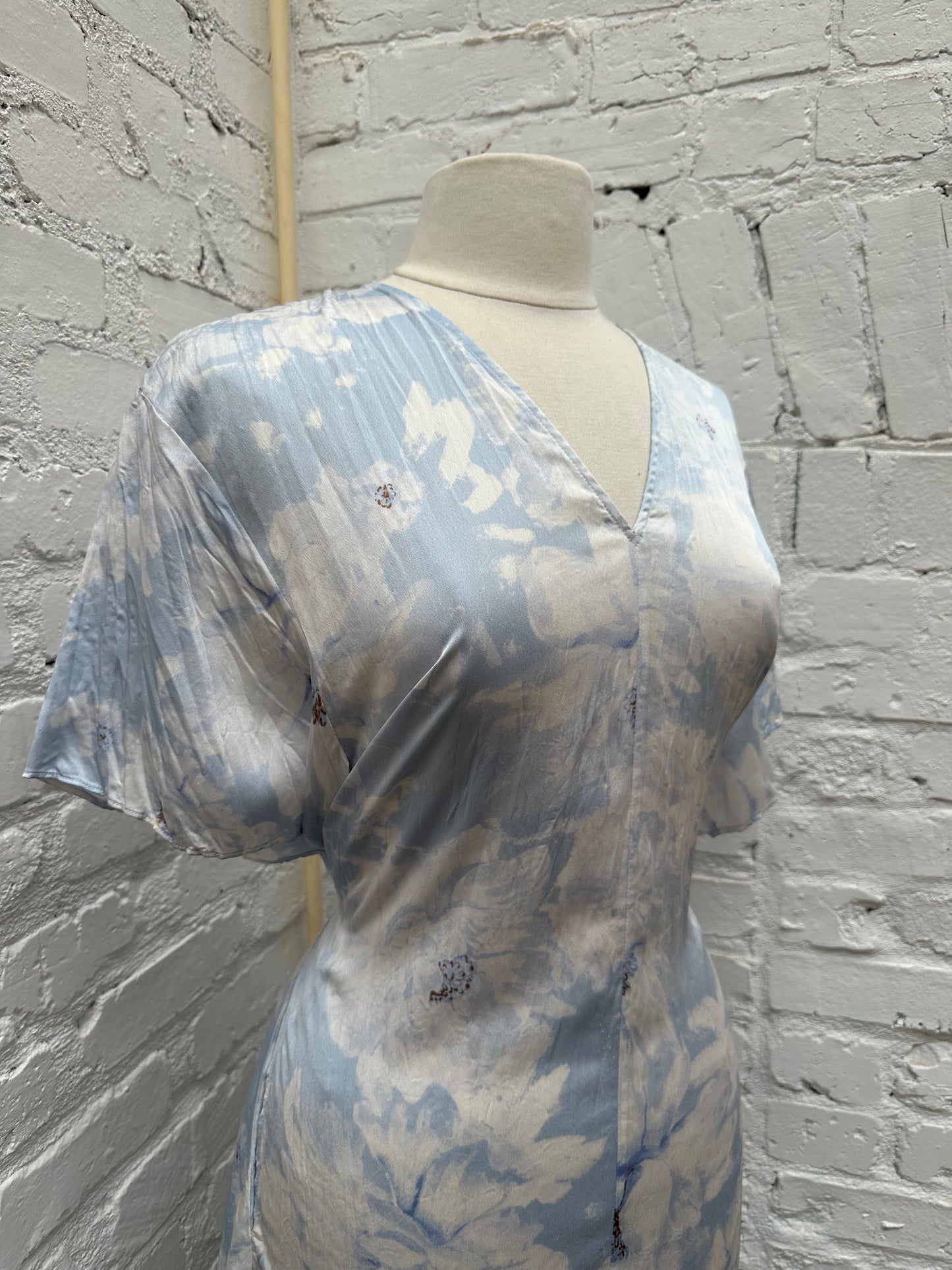 Vince Blue & White Dress, M