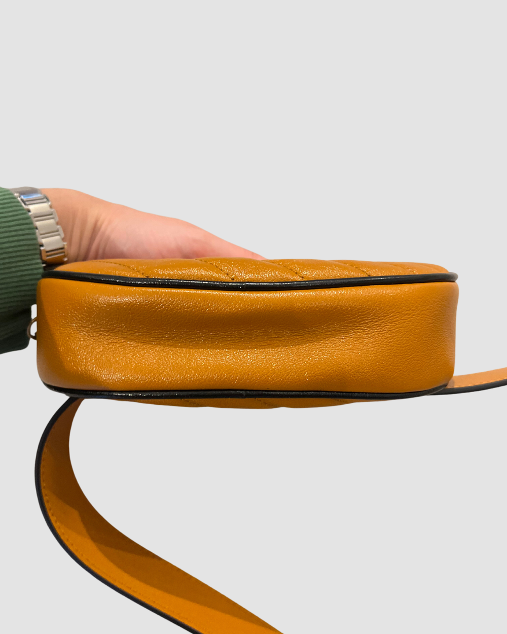 Gucci Tan Marmont Bum Bag