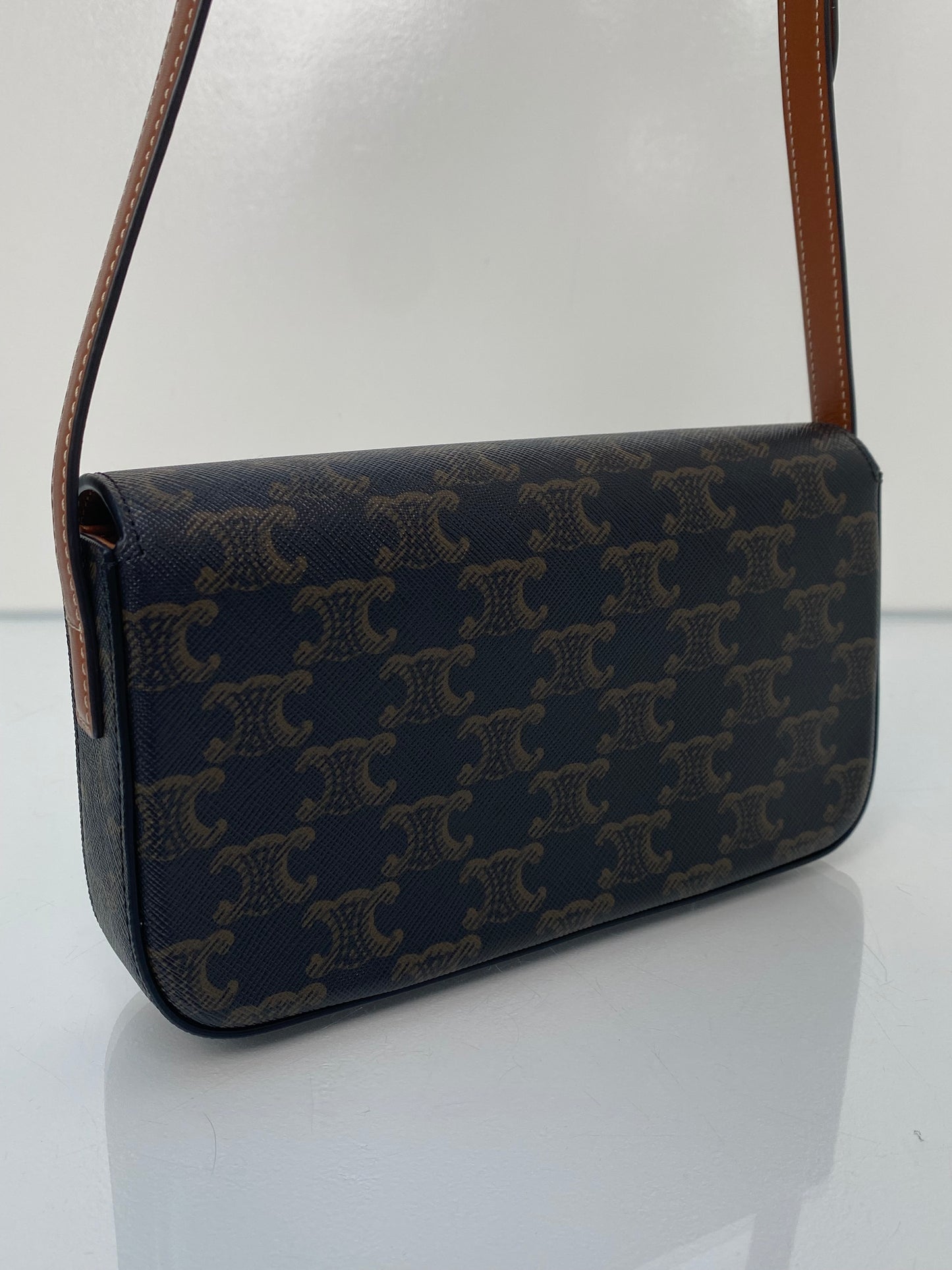 Celine Triomphe Monogram Claude Shoulder Bag