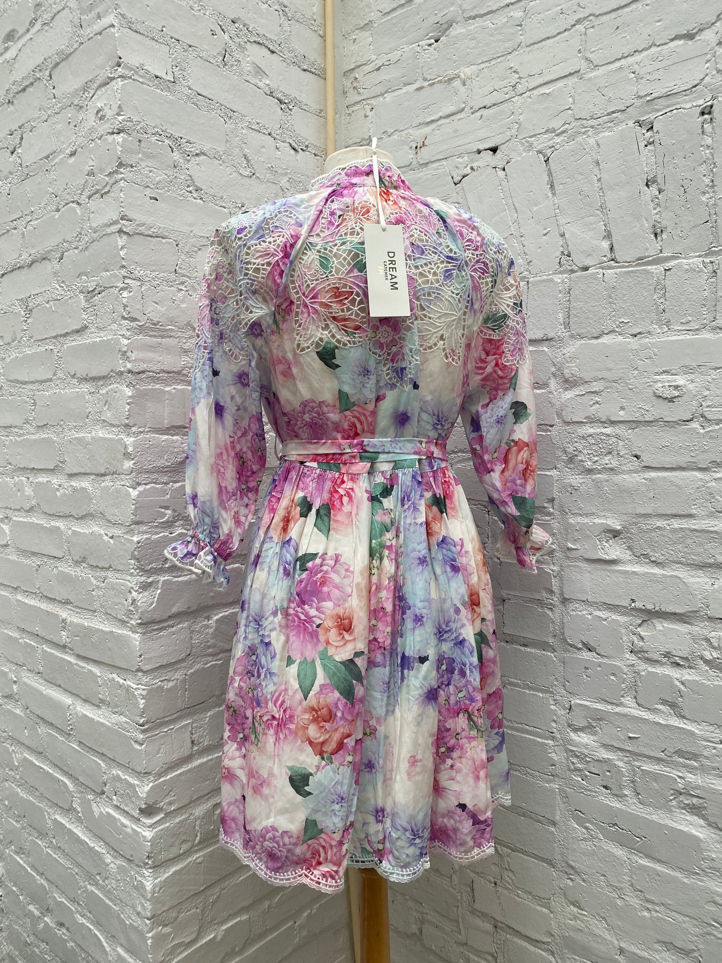 Dream Catcher Quarter Sleeve Mini Dress 38