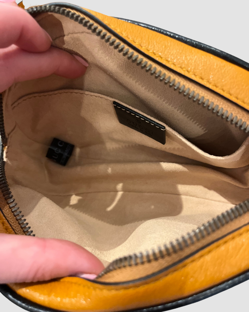 Gucci Tan Marmont Bum Bag