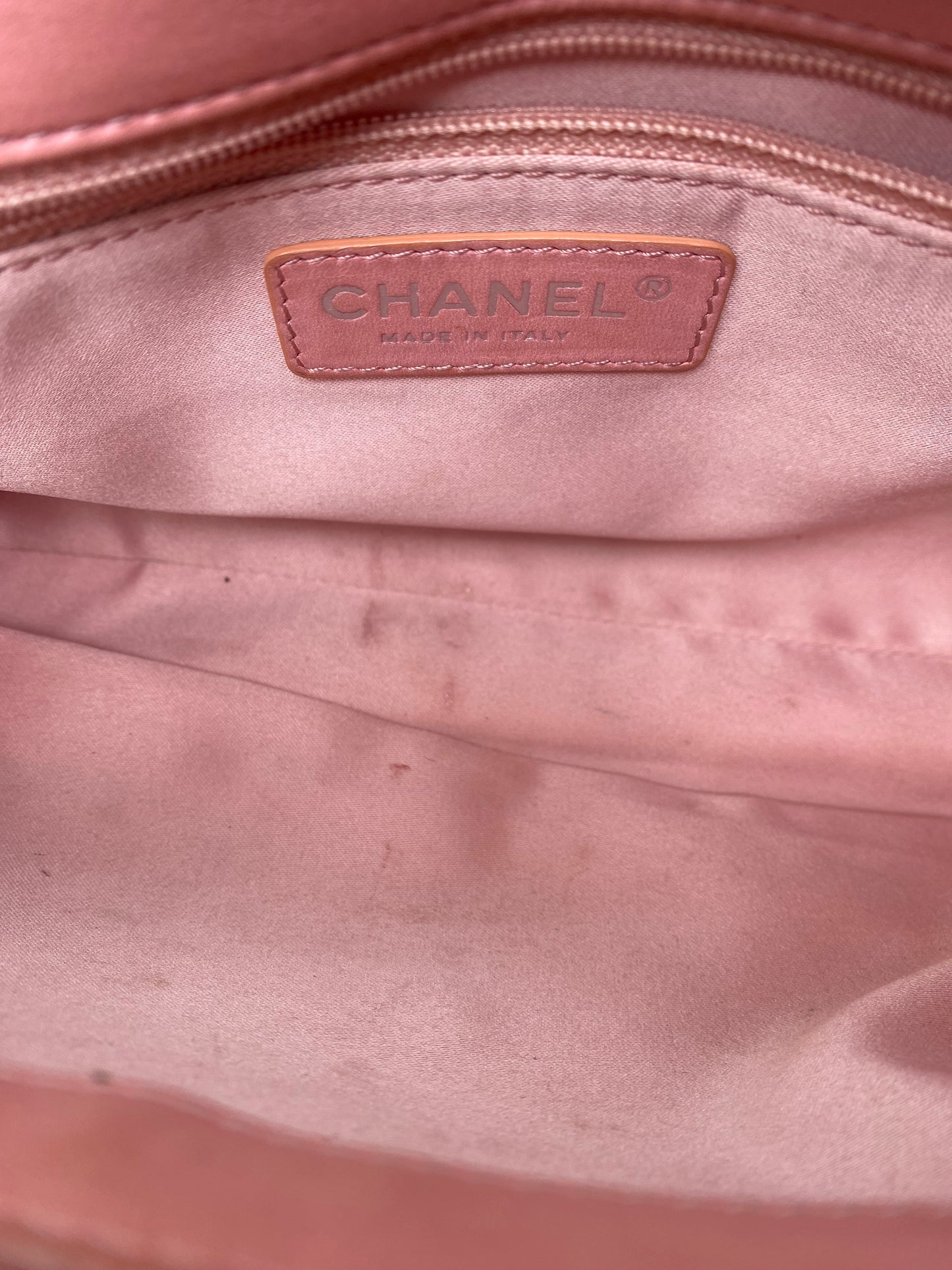 Chanel Pink Ultimate Stitch Python Flap Bag SHW