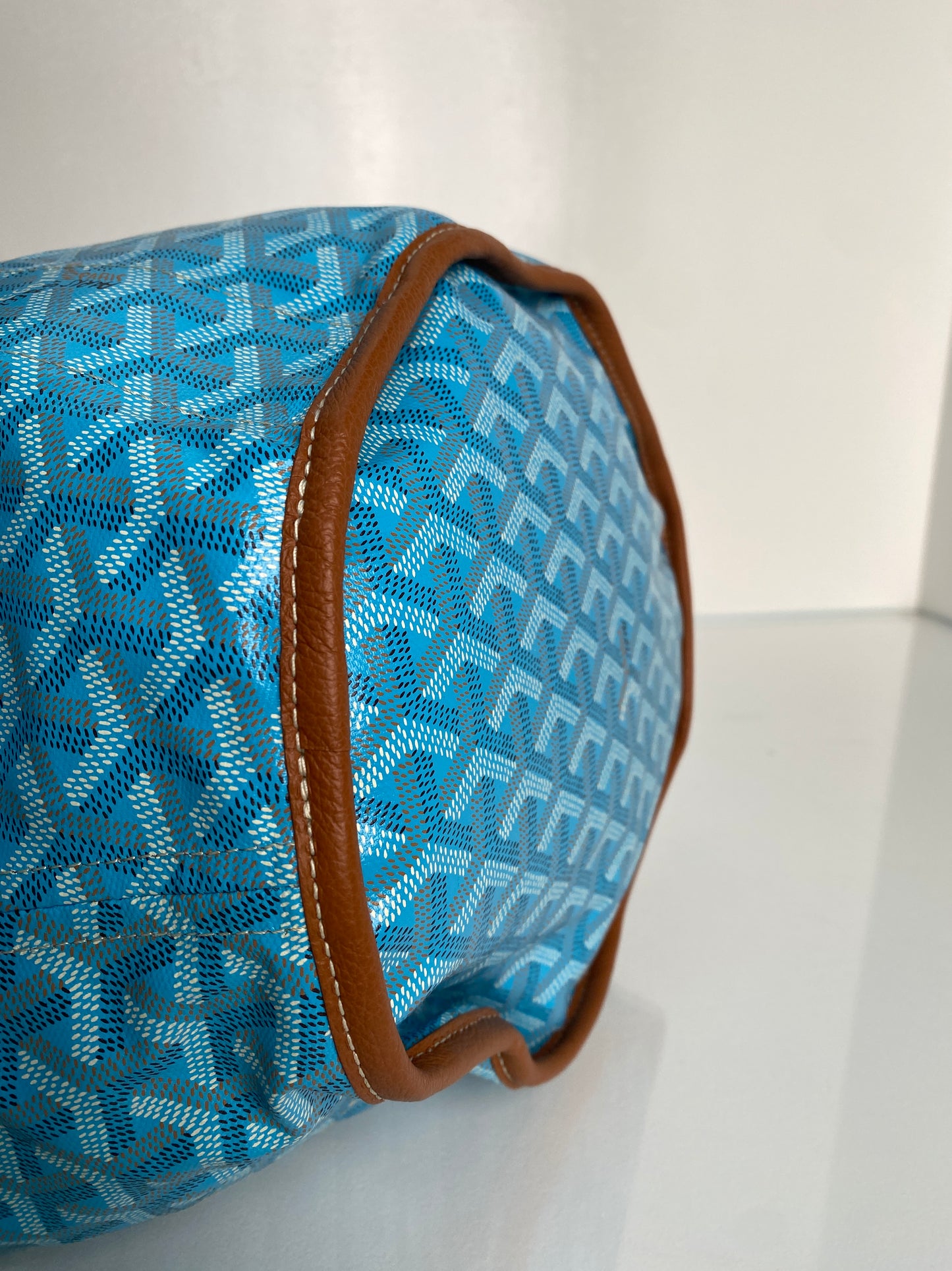 Goyard Blue Reversible Belharra Bag