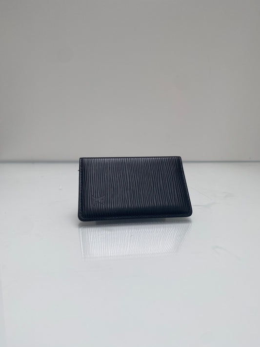 Louis Vuitton Black Epi Cardholder
