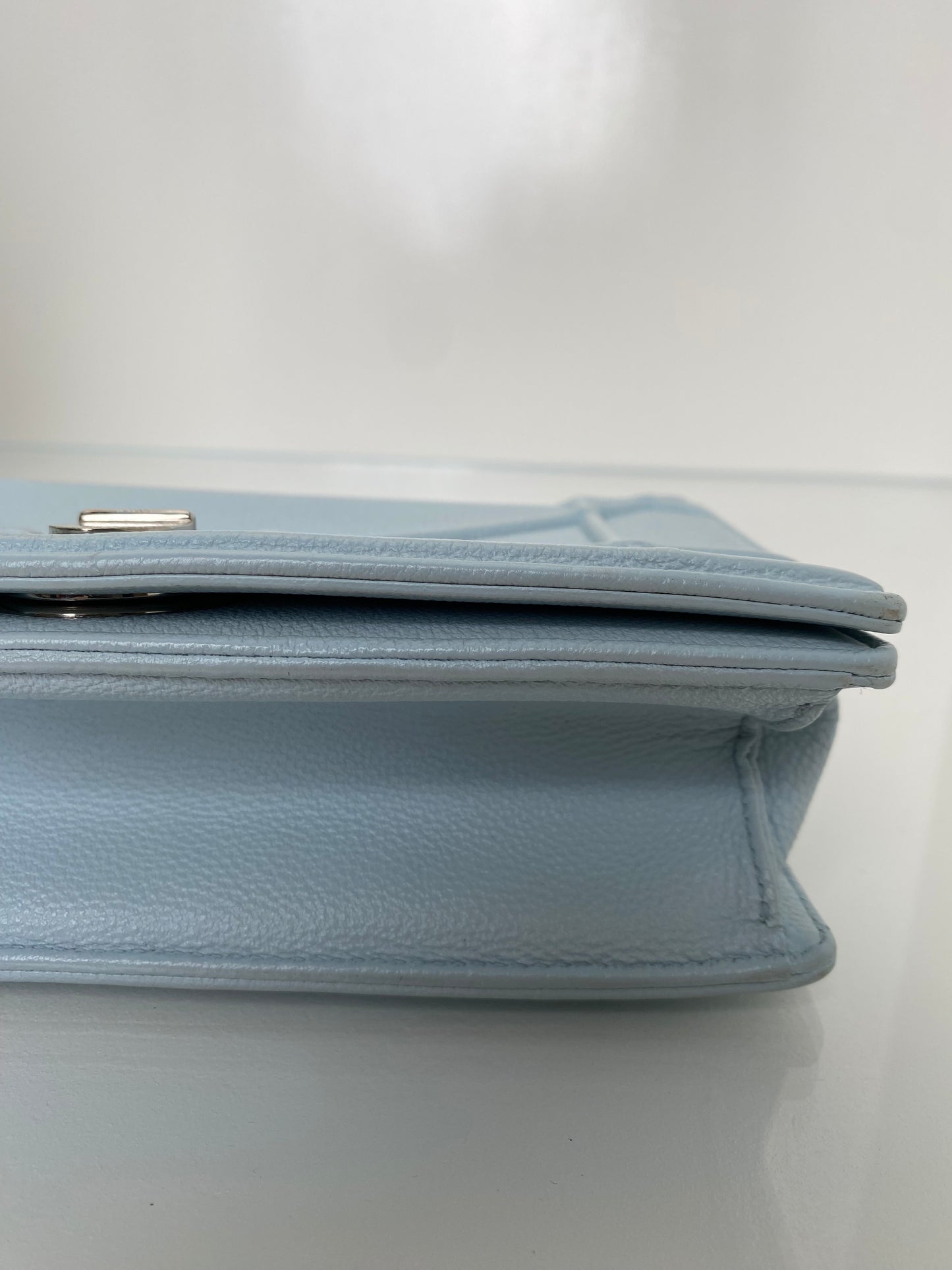 Christian Dior Light Blue Diorama Bag SHW